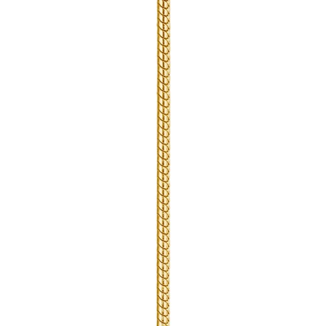 Firetti Edelstahlkette »Schmuck Geschenk, Schlangenkette, 1,5 mm breit,  gelbgoldfarben«, zu Hoodie, Kleid, Shirt, Jeans, Sneaker! Anlass Geburtstag  Weihnachten Acheter simplement