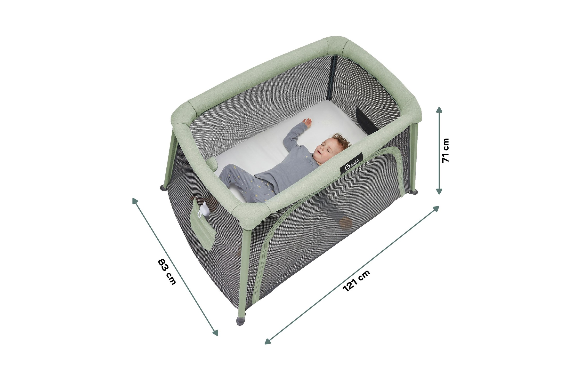 BABYMOOV Baby-Reisebett »3in1 Moov & Comfy«