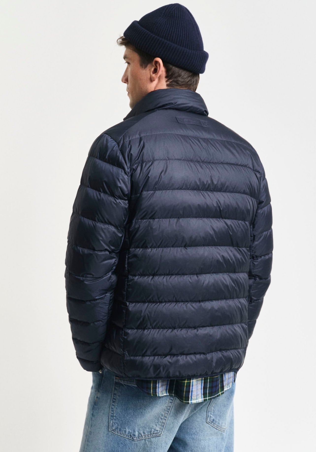 Gant Daunenjacke »Light Down Jacket Daunen leicht pflegeleicht«, sehr leichte Daunen Steppjacke, Premium Qualität, klasissches Design