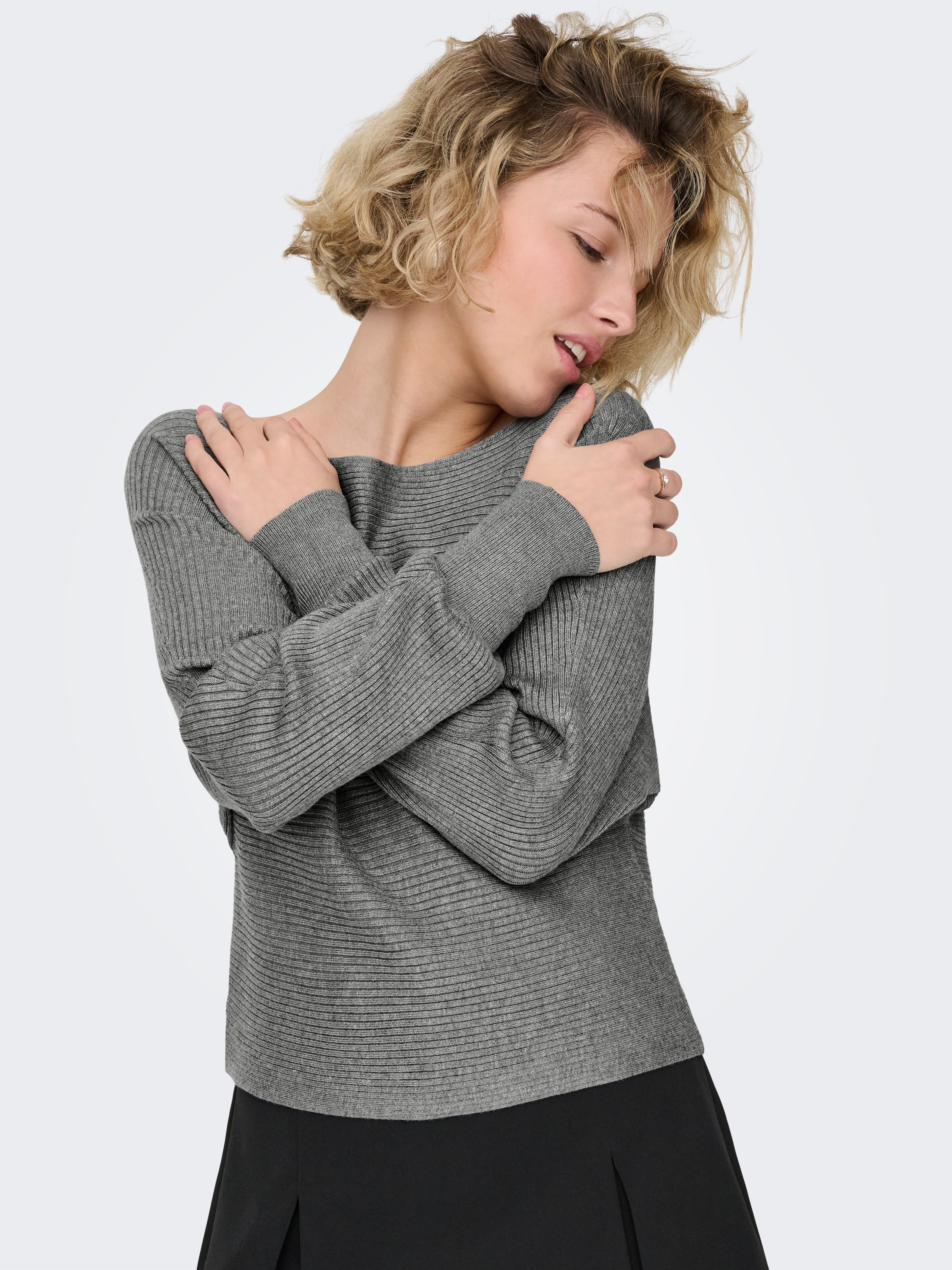 ONLY Strickpullover »ONLADALINE L/S SHORT PULLO KNT NOOS«