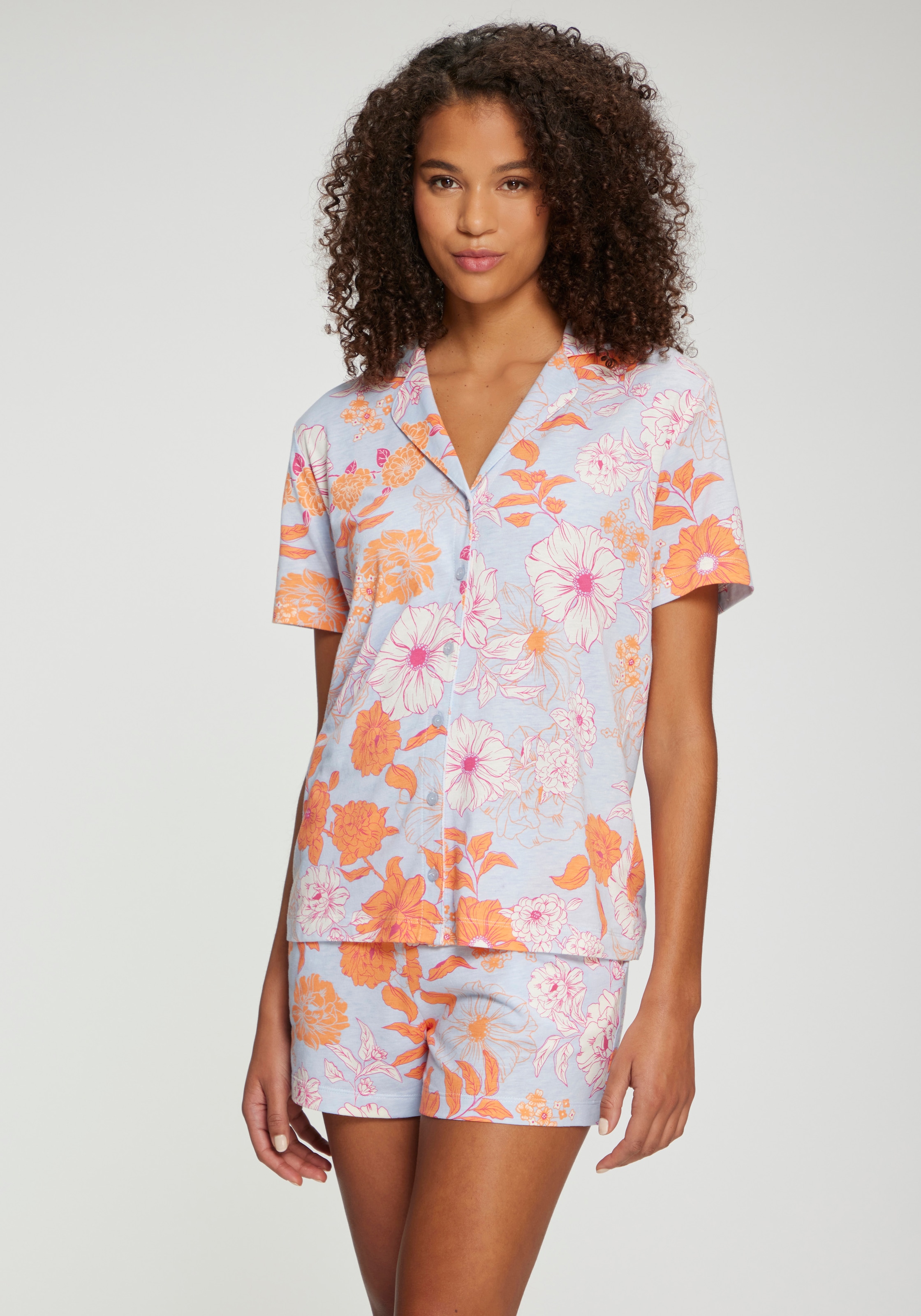 Image of s.Oliver Shorty Set, 2 mit Blumen-Muster