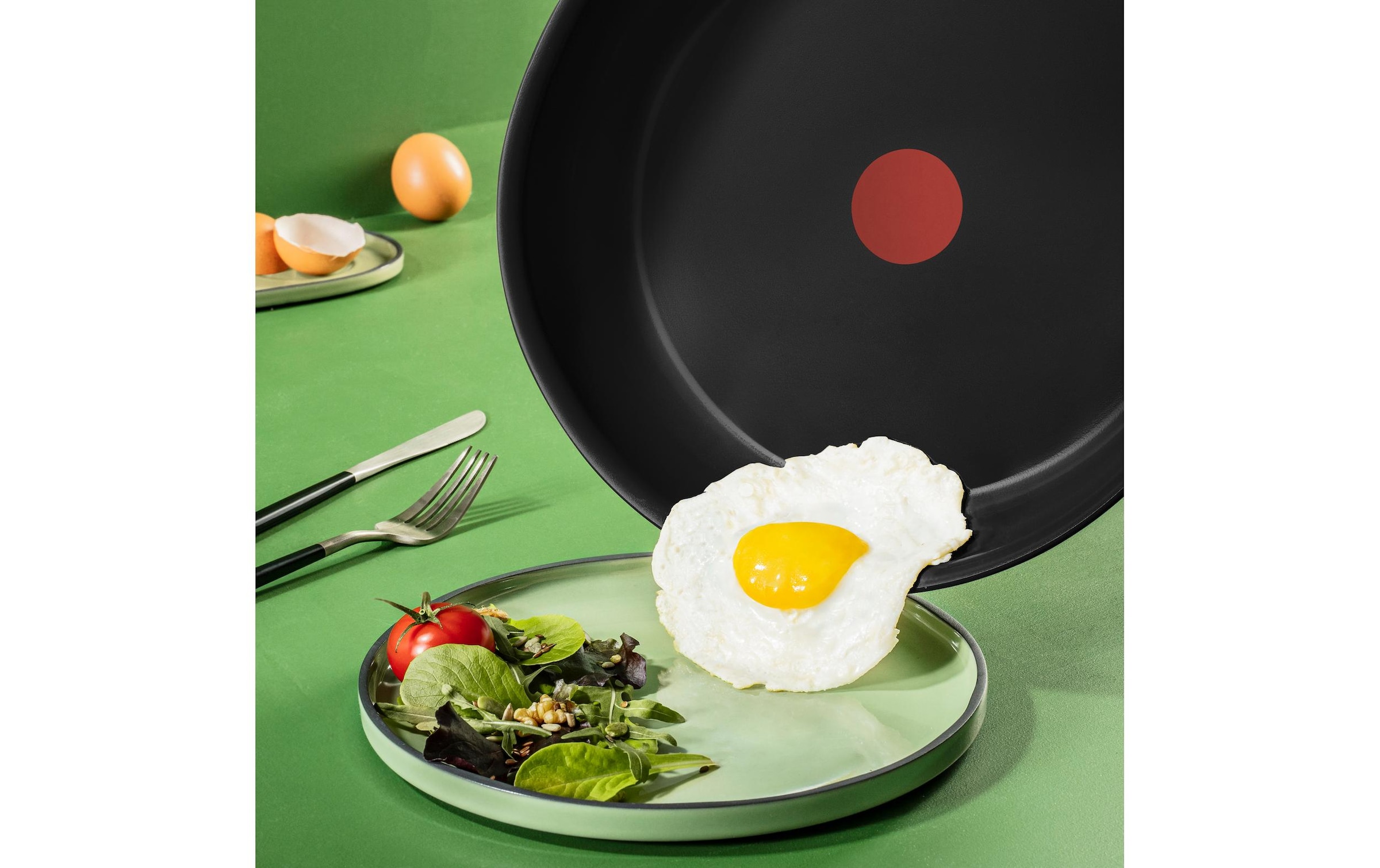 Tefal Bratpfanne »Renew Black On 24 cm«