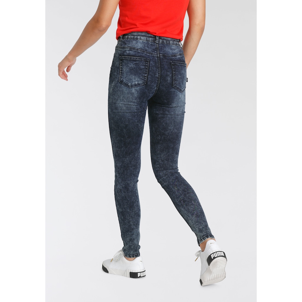 Arizona Skinny-fit-Jeans »Ultra Stretch moon washed«