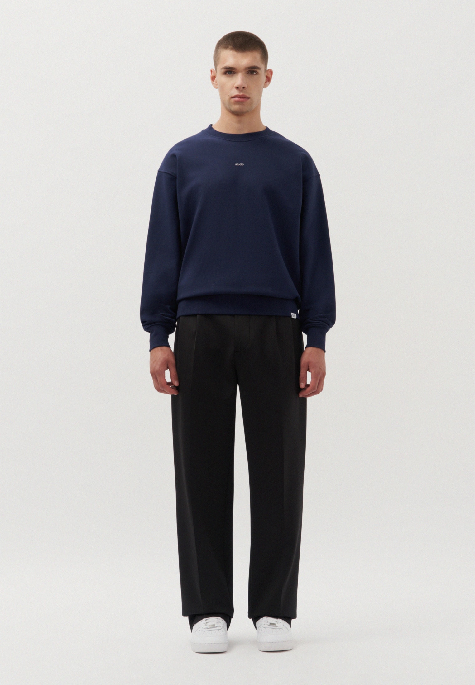 Image of studio seidensticker Sweatshirt "Studio", Langarm Rundhals Uni