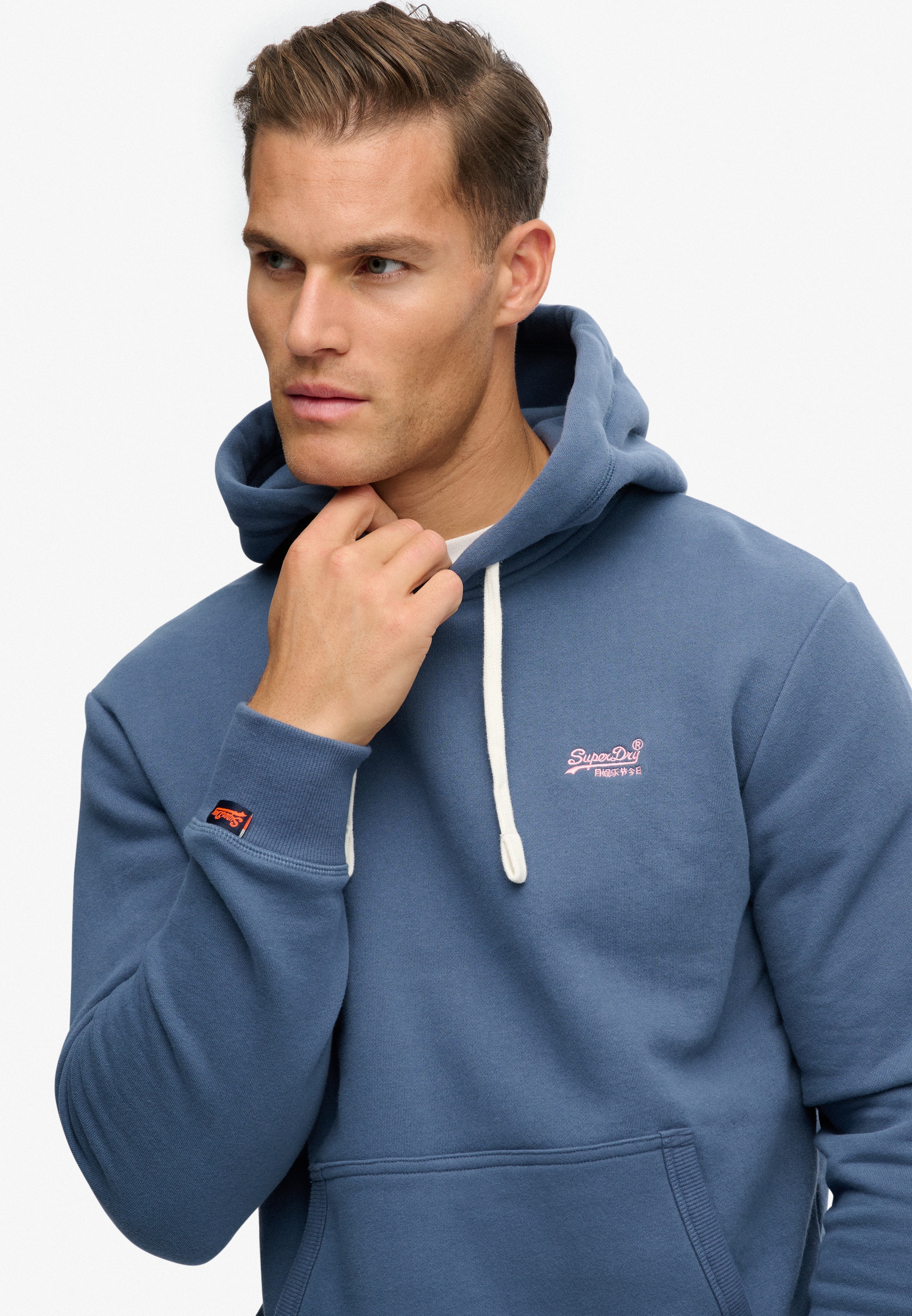 Superdry Kapuzensweatshirt »Essential Logo Classic Hood«, Baumwollmischung, loose fit
