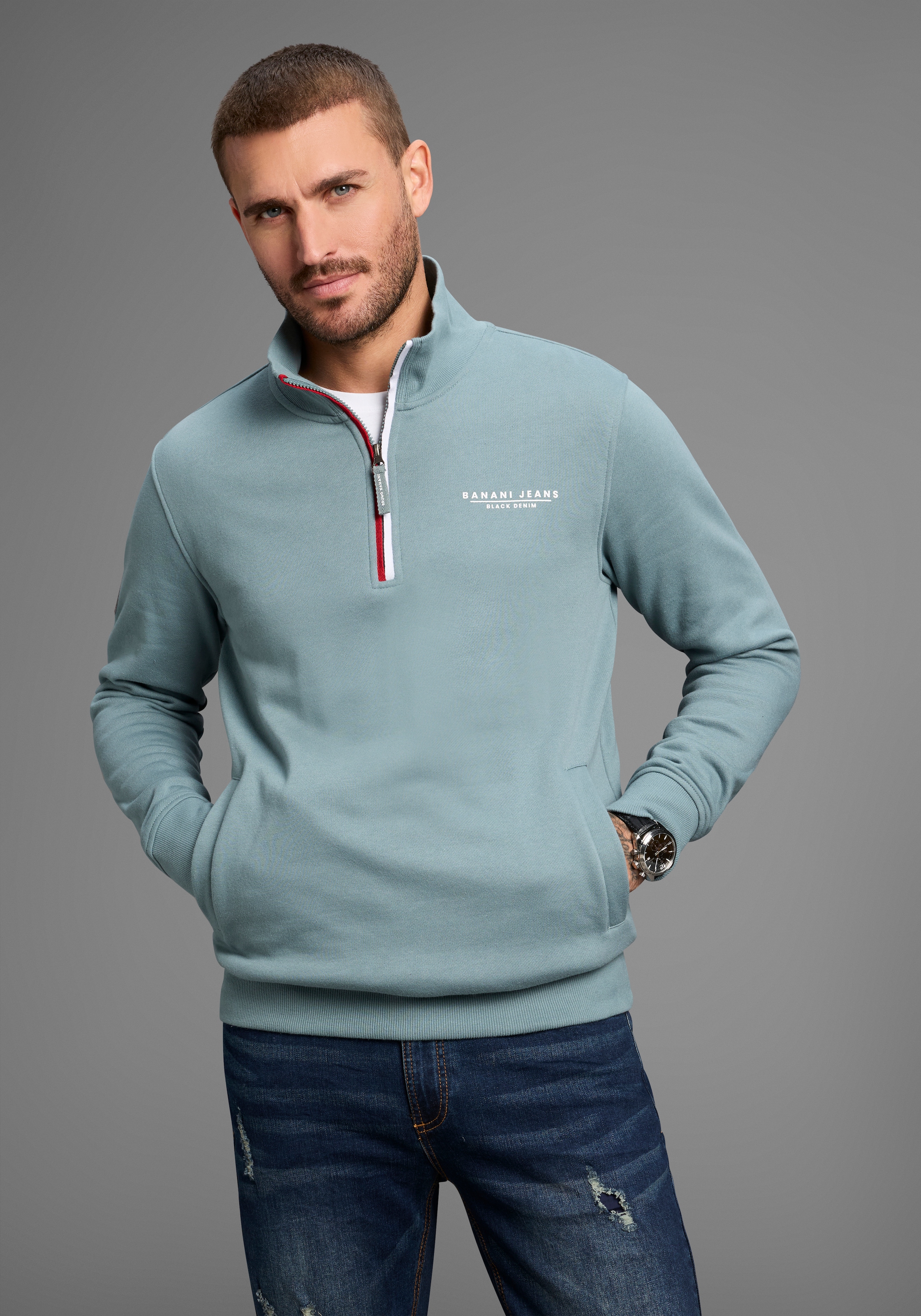 Image of Bruno Banani Sweatshirt "Sweat Toyer"