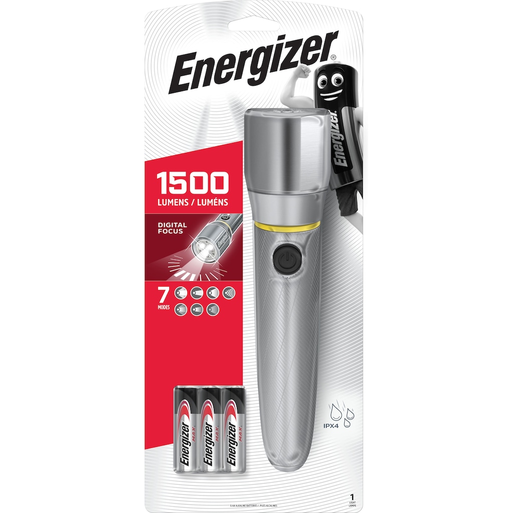 Energizer LED Taschenlampe »Vision HD metal 6AA 1500 Lumen«