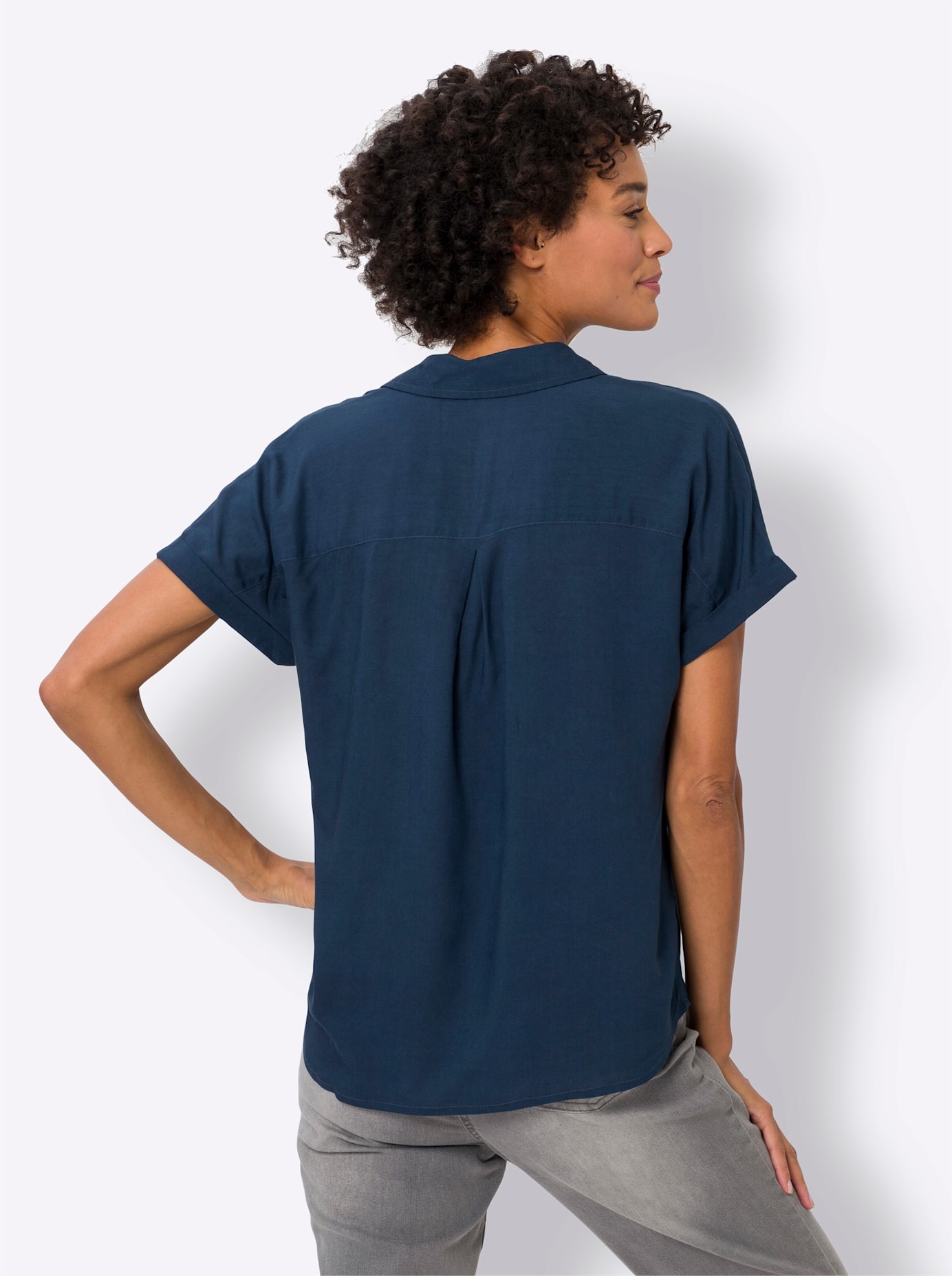Classic Basics Kurzarmbluse