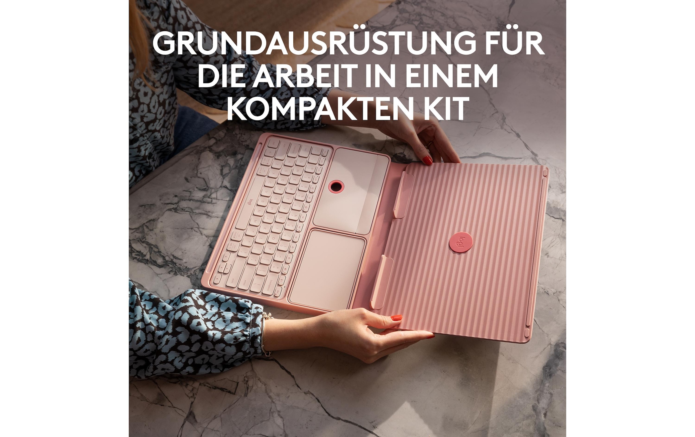 Logitech Clavier de tablette »Cover Casa Pop-Up Desk« ()