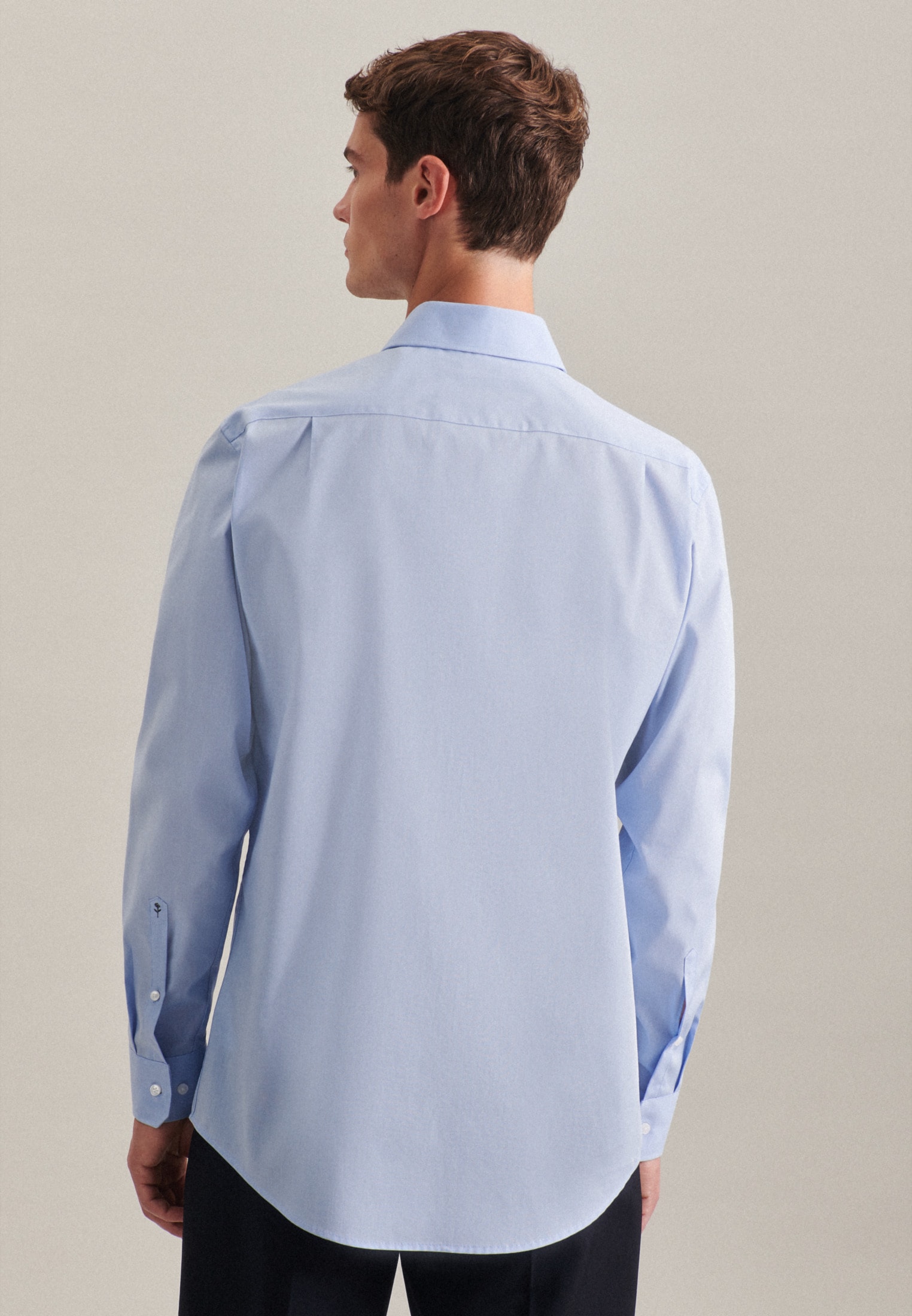 seidensticker Businesshemd »Regular«, Regular Extra langer Arm Kentkragen Uni