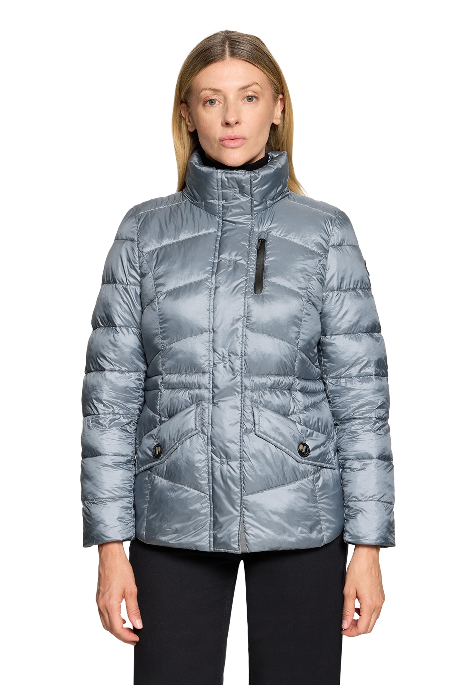 Gil Bret Steppjacke mit Kapuze mit abnehmbarer Kapuze