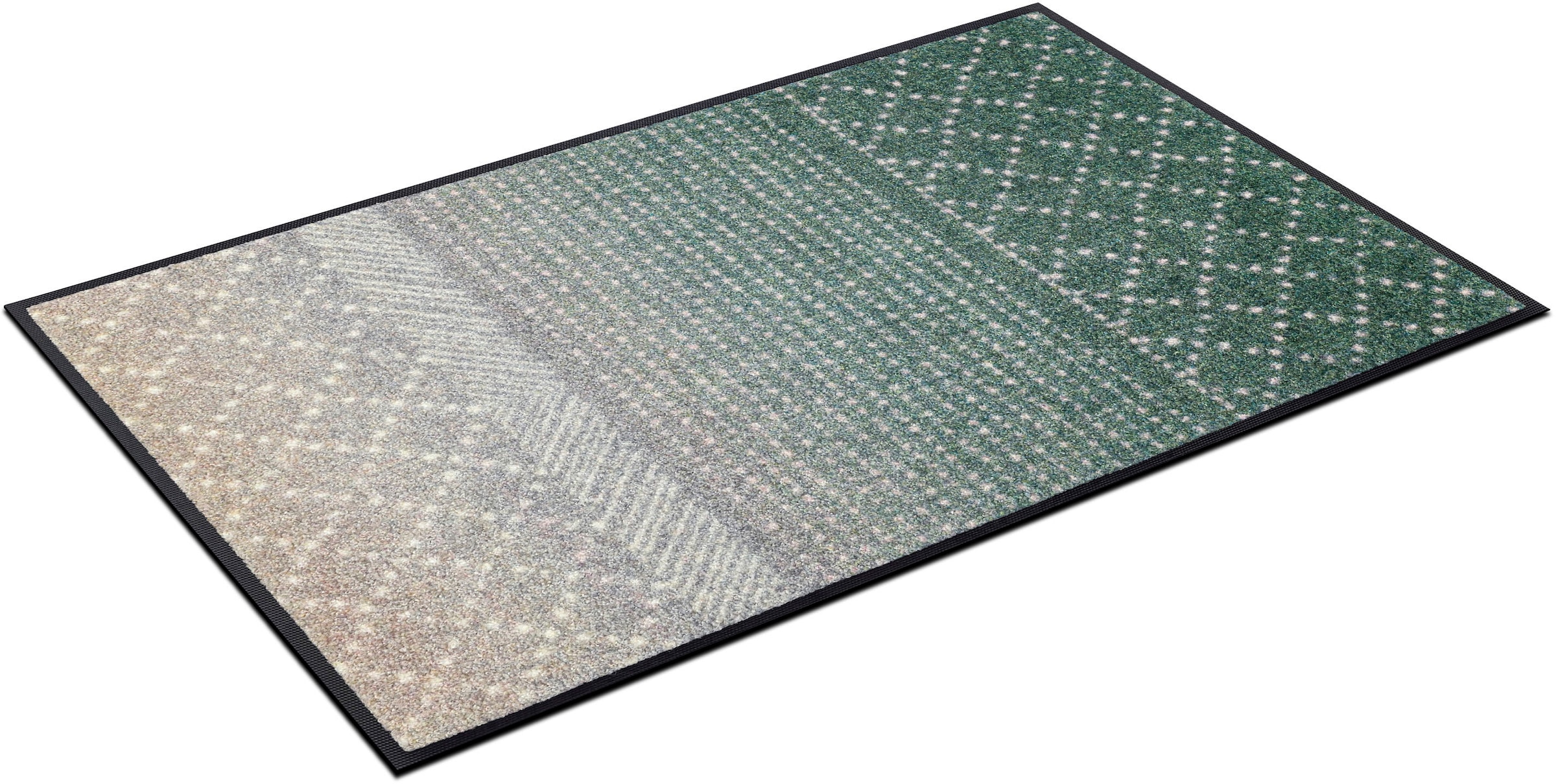 wash+dry by Kleen-Tex Fussmatte »Green Desert«, rechteckig, 7 mm Höhe