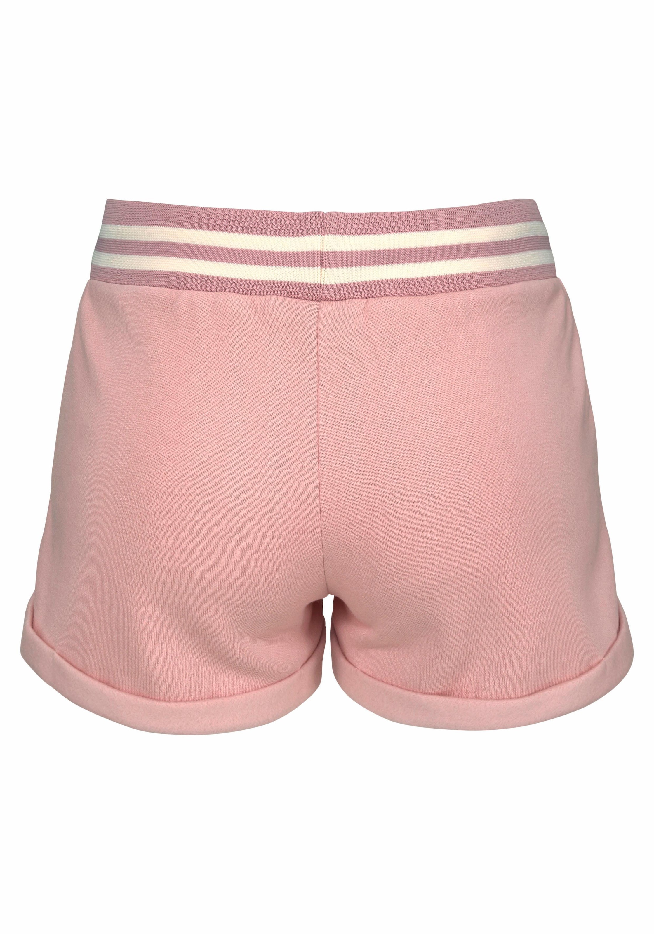 Bench. Relaxshorts, mit gestreiftem Bund, Loungewear, Loungeanzug