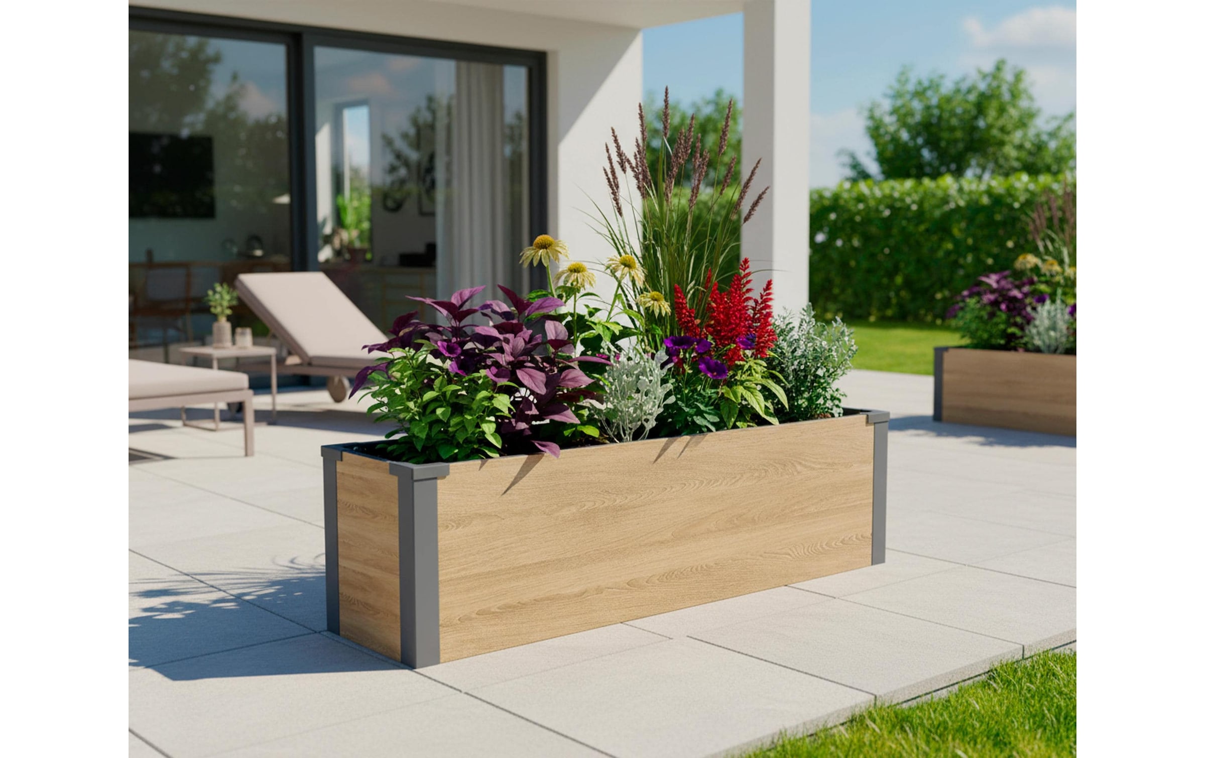 WESTMANN Hochbeet »Talus M« BxTxH: 100x25x27 cm