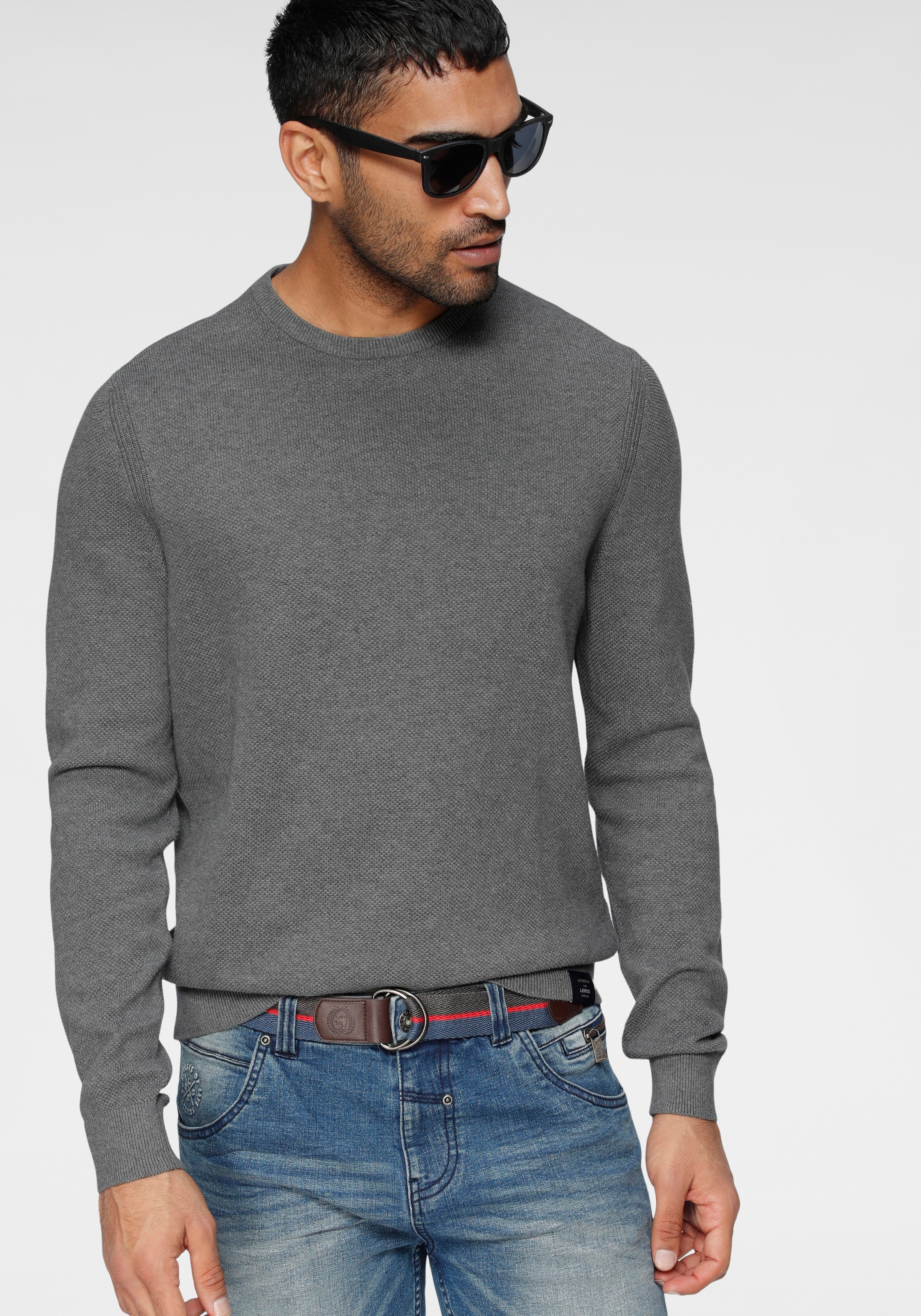 Image of LERROS Strickpullover, in klassischer Optik bei Ackermann Versand Schweiz