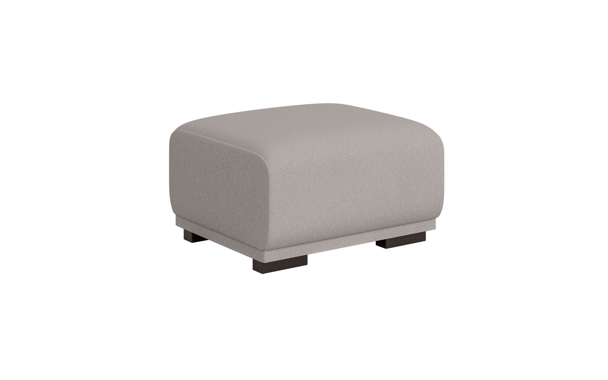 Home affaire Polsterhocker »BORNHOLM, kleiner Hocker passend zur Serie, Masse B/T/H: 61/72/46 cm«, mit Wellenfederung, in hochwertiger Verarbeitung