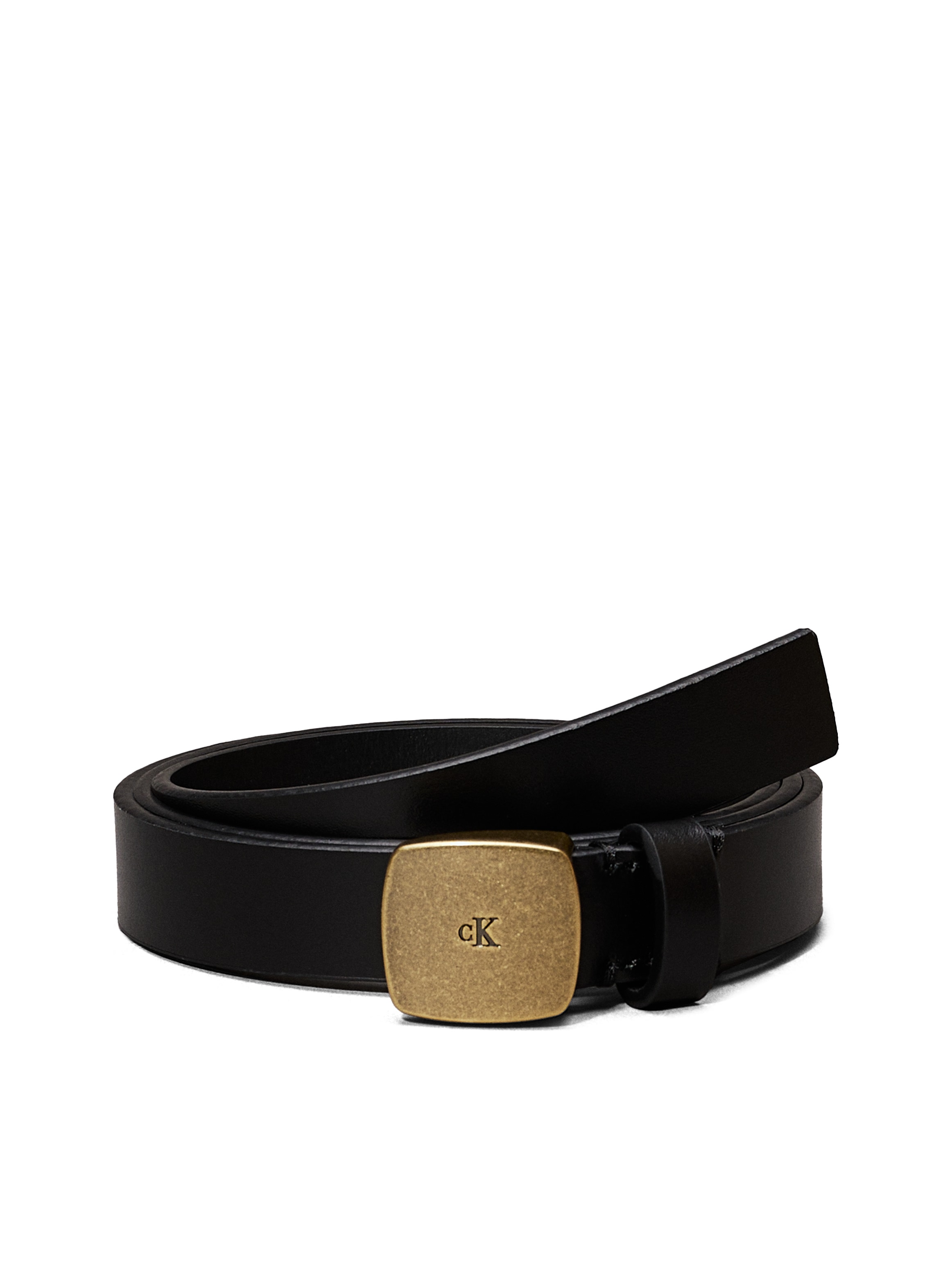 Image of Calvin Klein Jeans Ledergürtel "CASUAL PLAQUE BUCKLE 20MM" mit grosser Schnalle