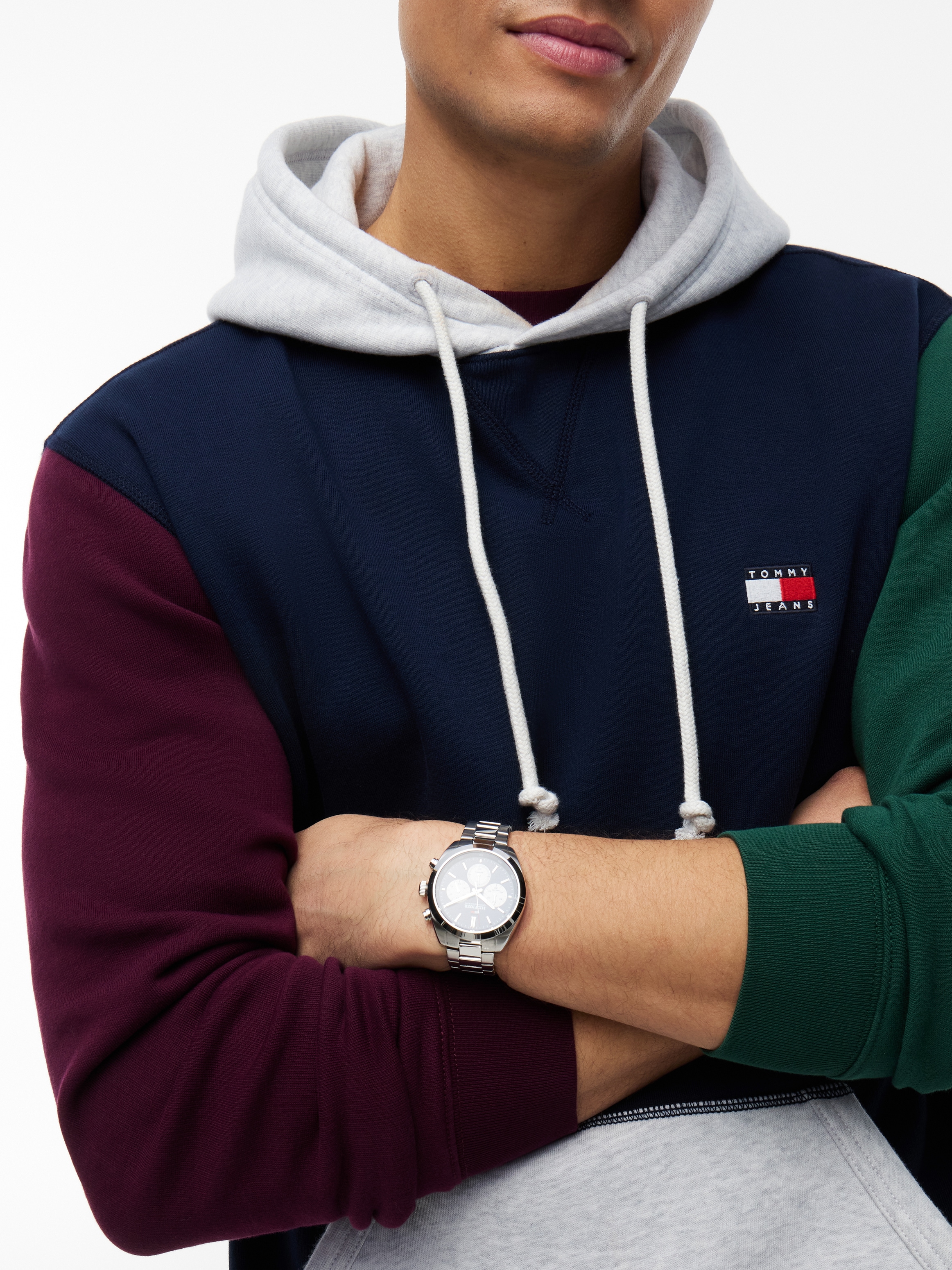 Tommy Jeans Kapuzensweatshirt »REGULAR BADGE HOODIE«, Regular fit mit Kapuze
