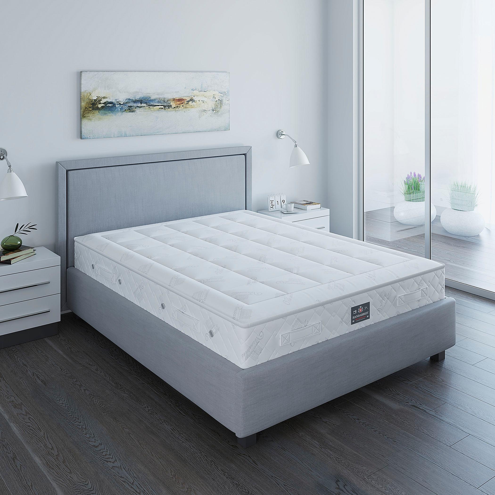 Taschenfederkernmatratze »Spring Exclusive Latex«, KBT Bettwaren, 26 cm hoch