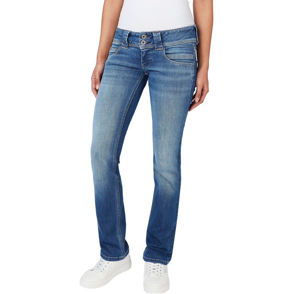 Pepe Jeans Regular-fit-Jeans »VENUS«, mit Badge