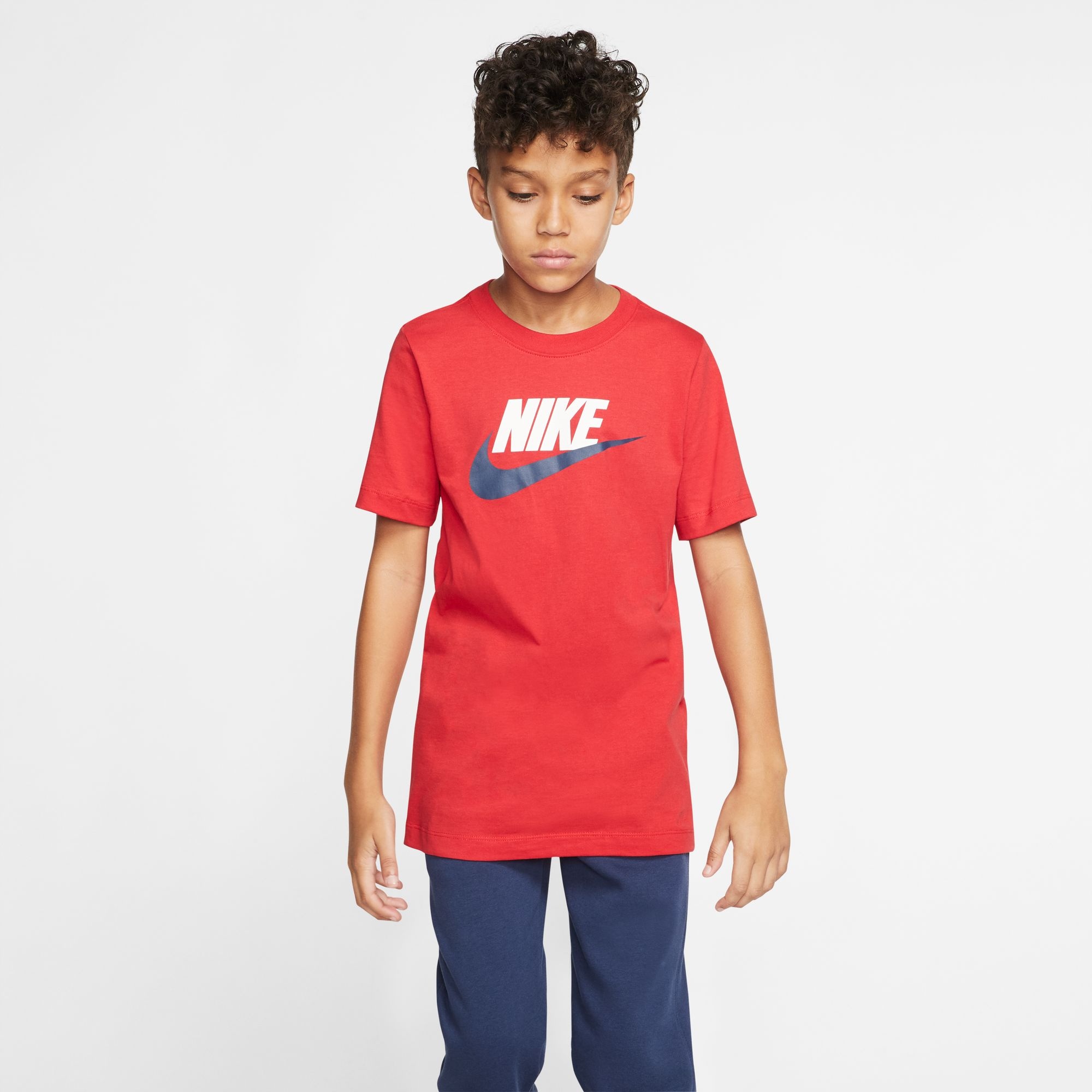 Modische Nike Sportswear T-Shirt »BIG KIDS' COTTON T-SHIRT« ohne  Mindestbestellwert shoppen