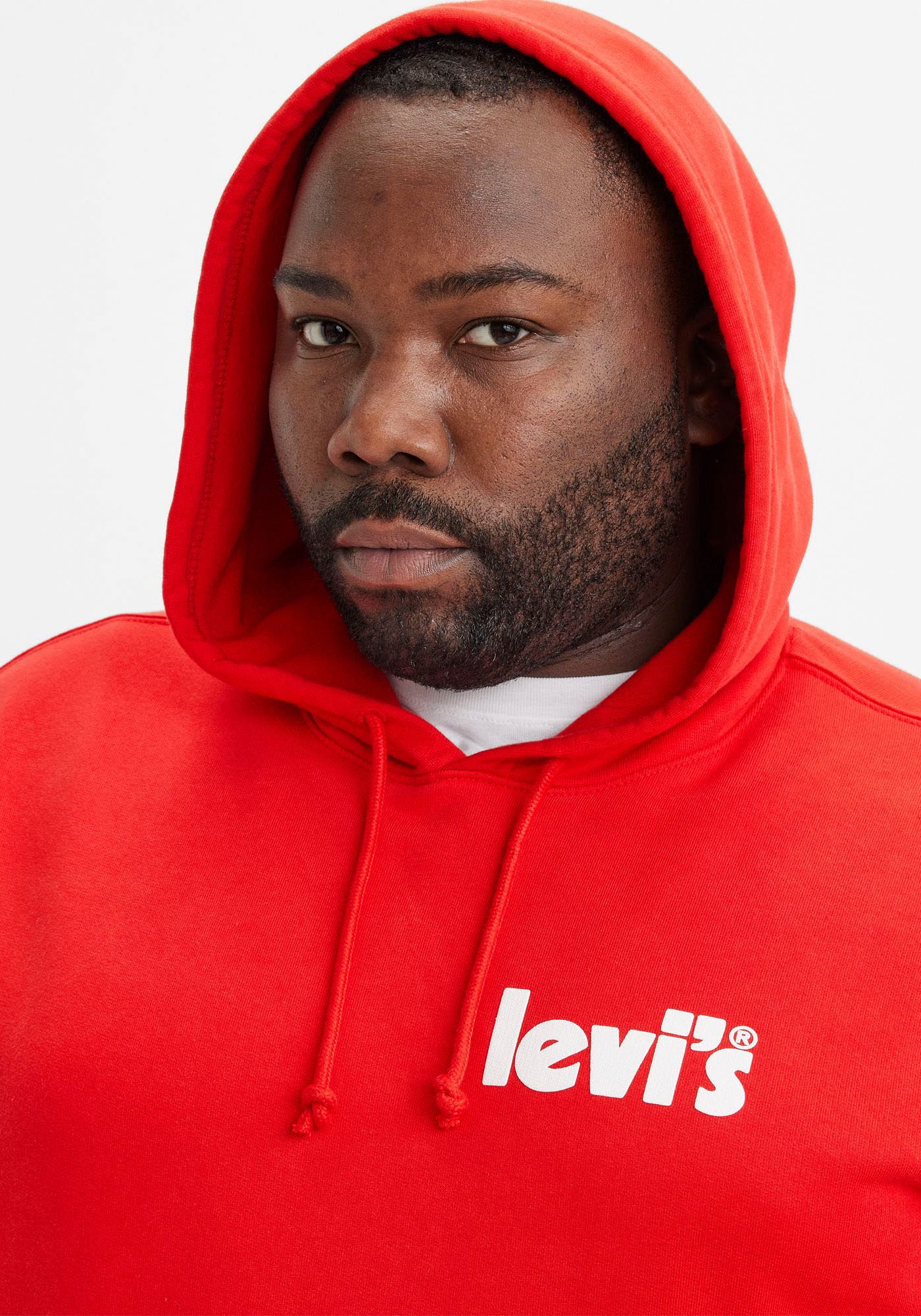 Levi's® Plus Hoodie »BIG RELAXED GRAPHIC«, mit überschnittenen Schultern