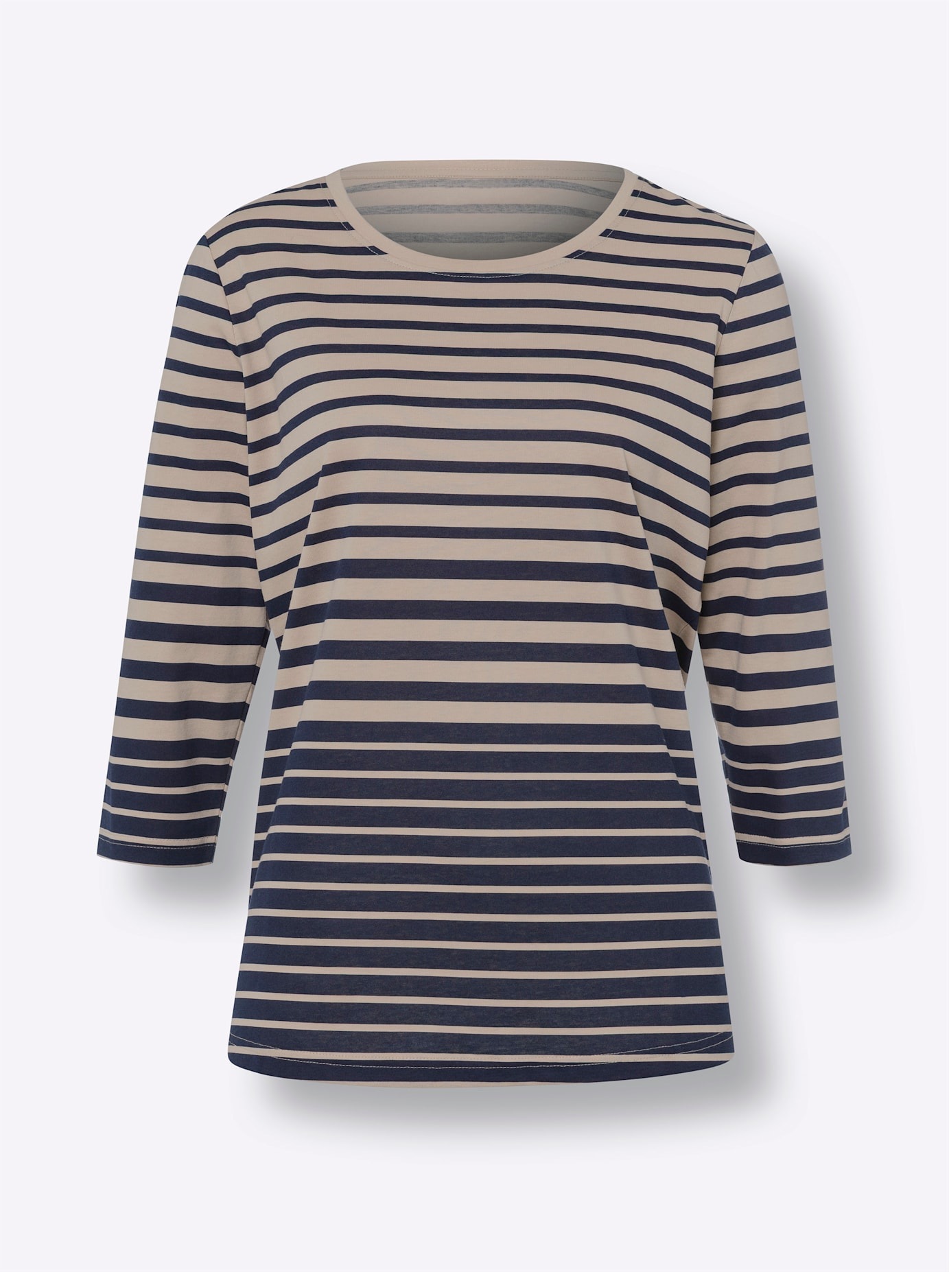 Classic Basics 3/4-Arm-Shirt »Ringelshirt«, (1 tlg.)