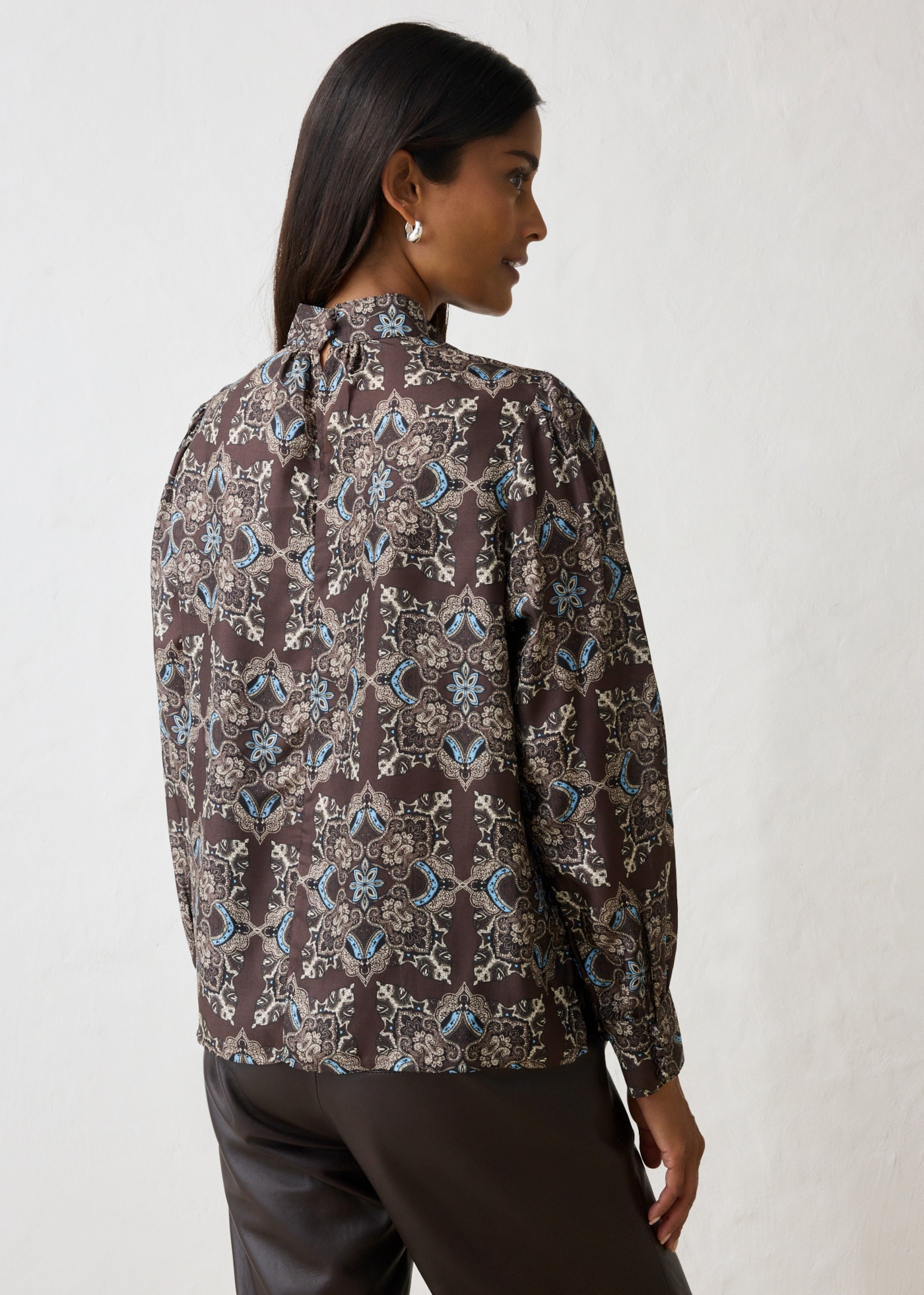 bonprix Tunika aus Cupro und Seide, mit seidig-weicher Haptik, Loose Fit