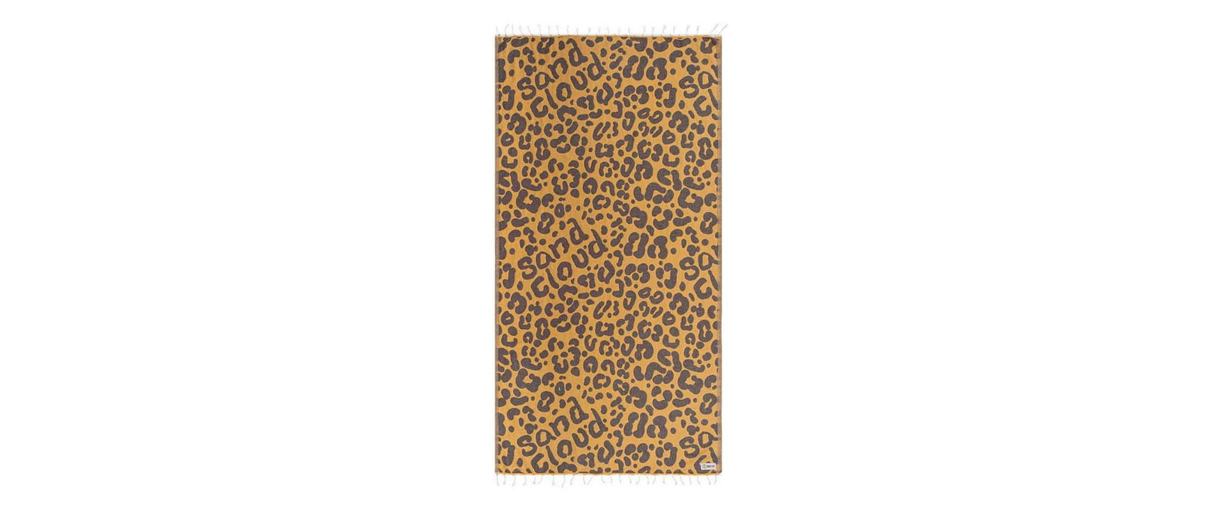 Strandtuch "Haushaltsware Cheetah Türkische Jacquard Fransen" schnelltrocknend