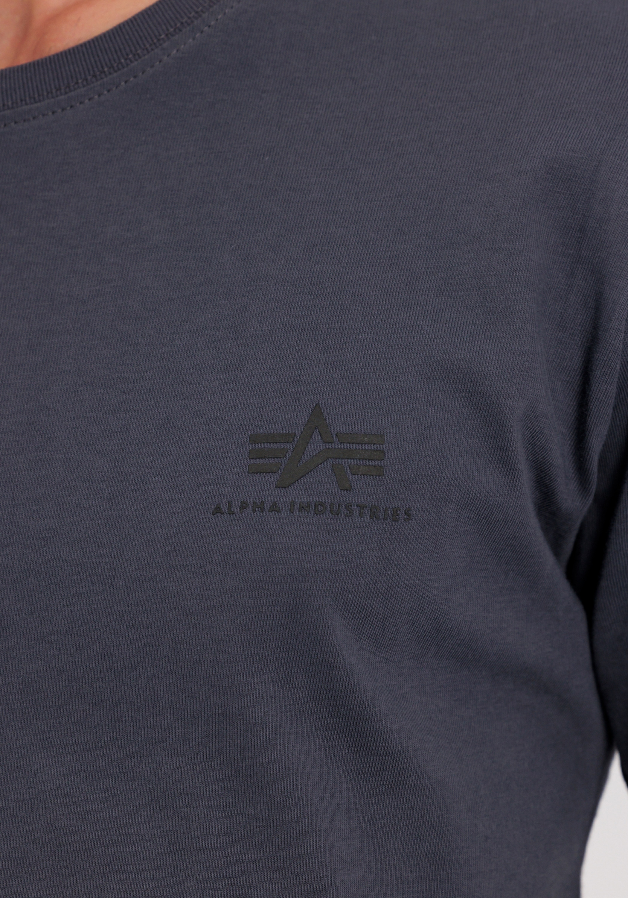 Alpha Industries Longsleeve »Alpha Industries Men - Longsleeves Back Print Heavy LS«