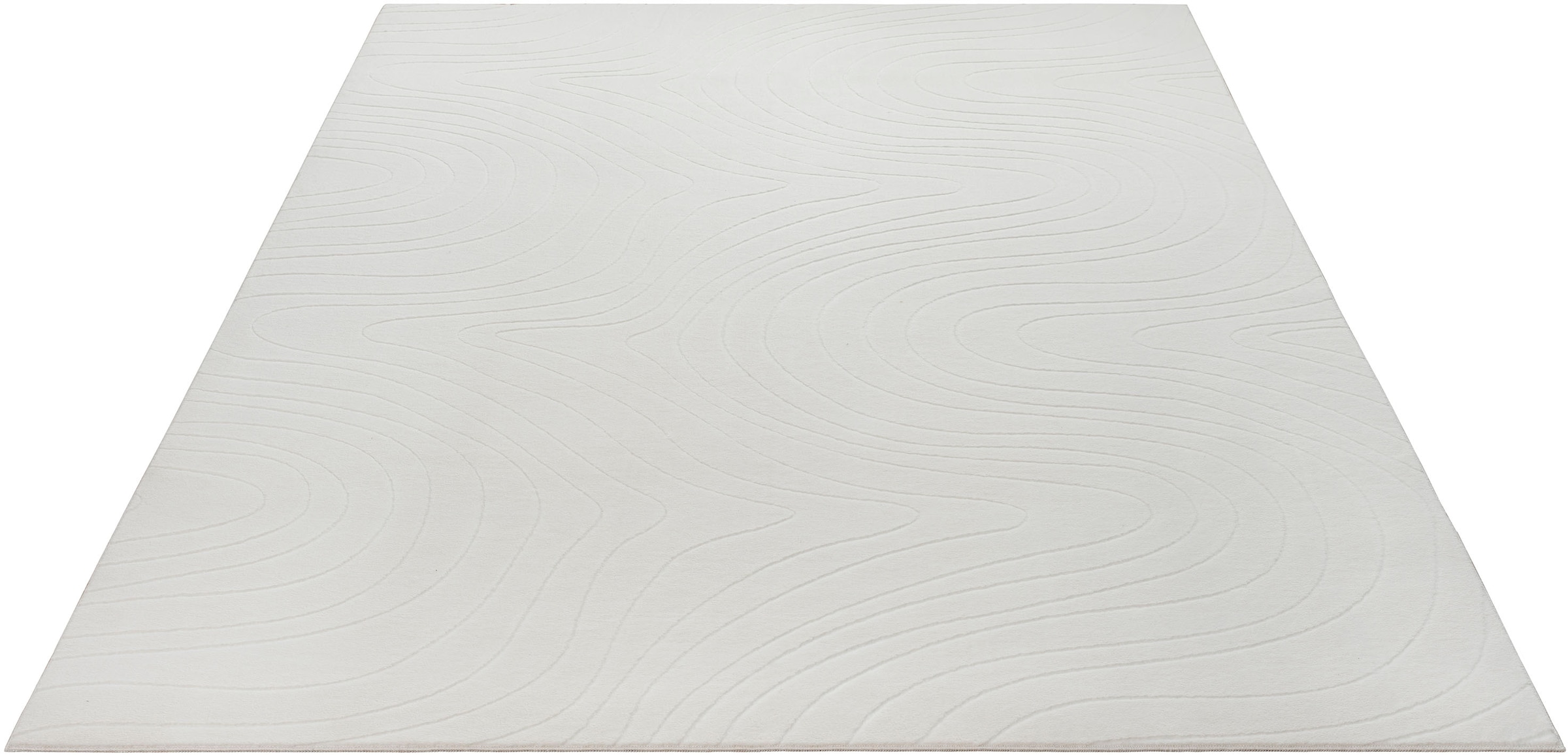 GOODproduct Teppich »Novva« rechteckig 8 mm Höhe mit Anti-Rutsch-Rücken und 3D-Optik