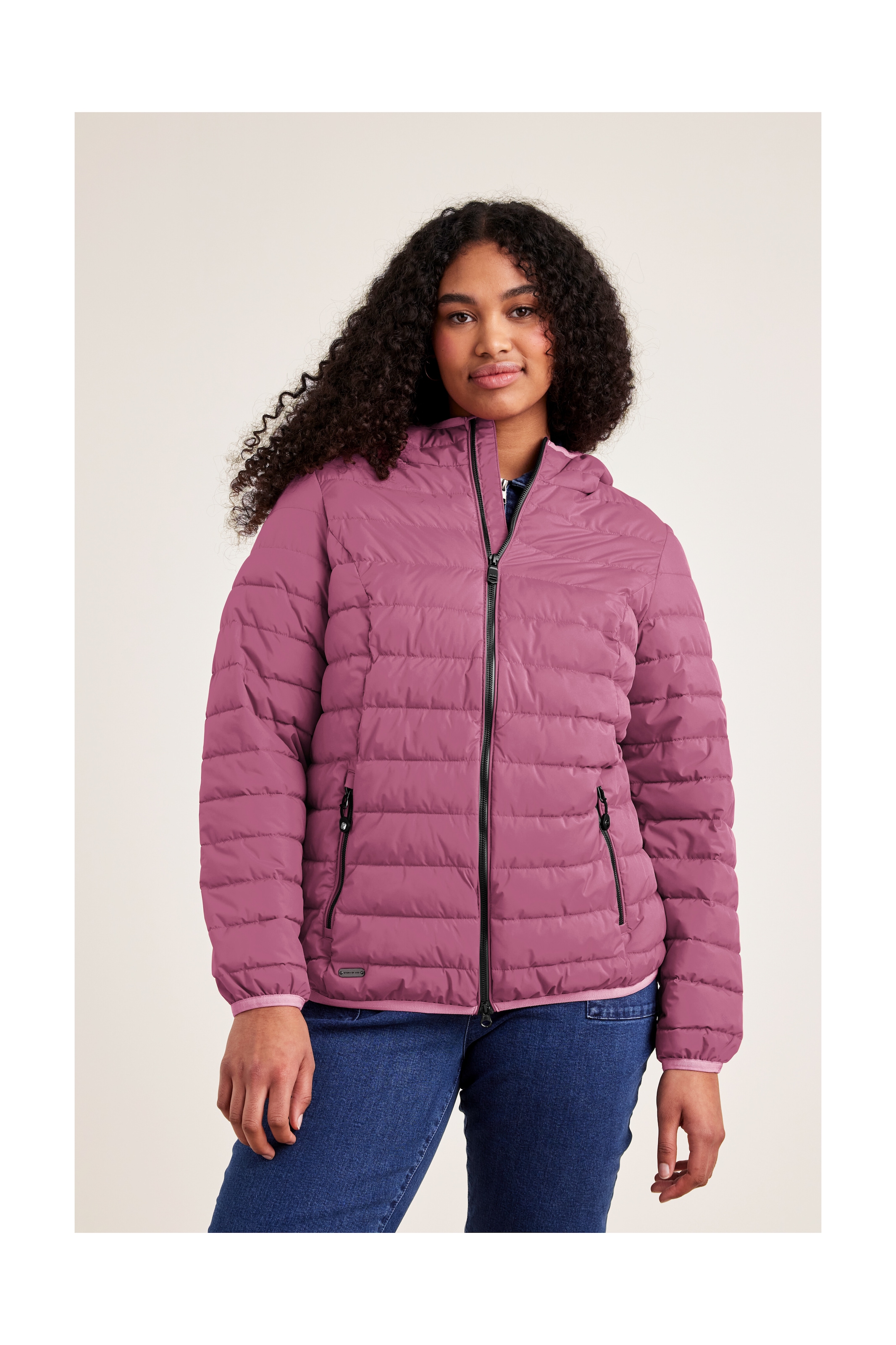 STOY Steppjacke »STS 3 WMN QLTD JCKT«, atmungsaktive, wasserabweisende Damen Steppjacke in grossen Grössen