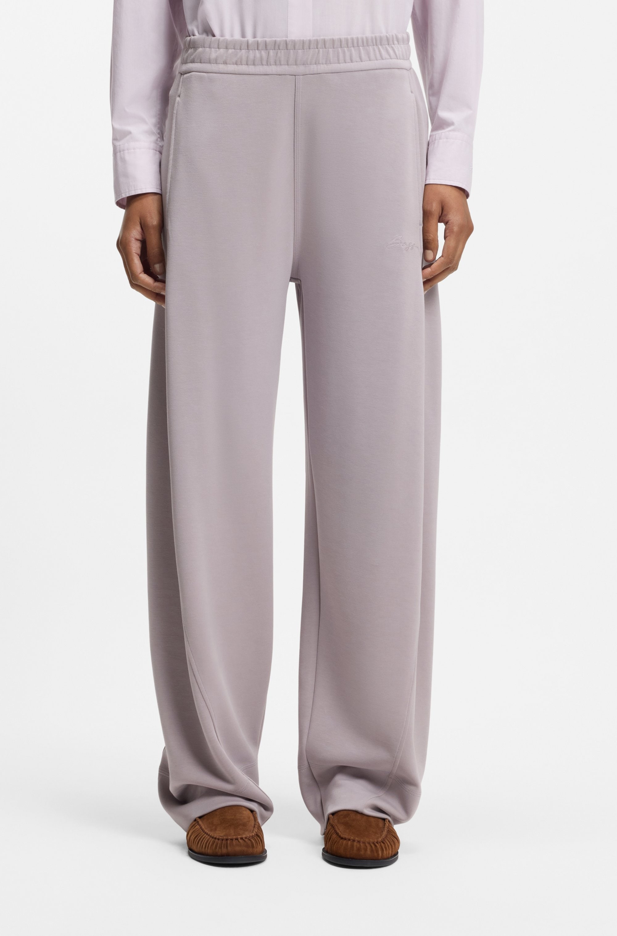 Image of BOSS ORANGE Jogginghose "Eluxey Premium Damenmode" Balloon Fit