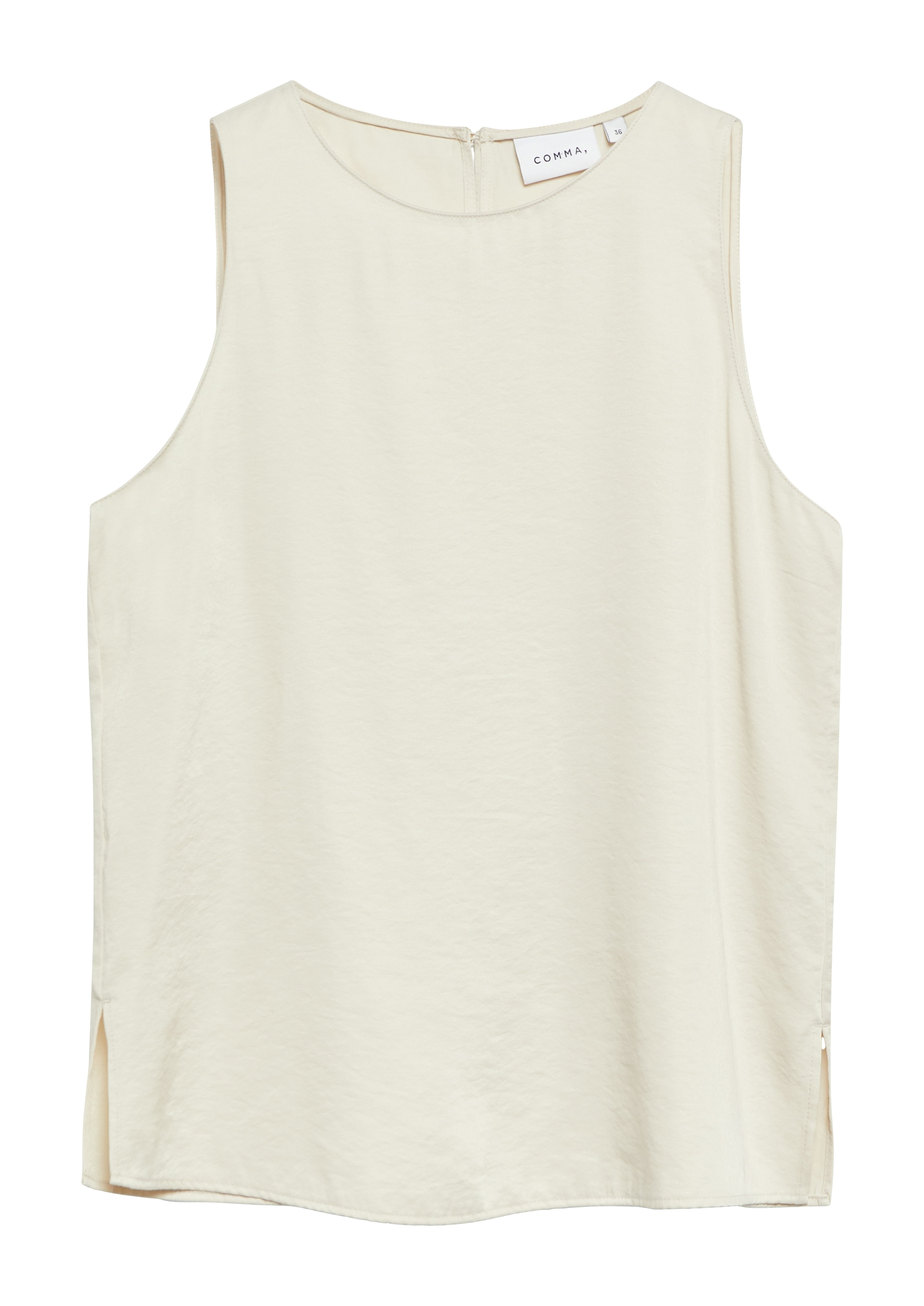 Comma Shirtbluse ohne Ärmel