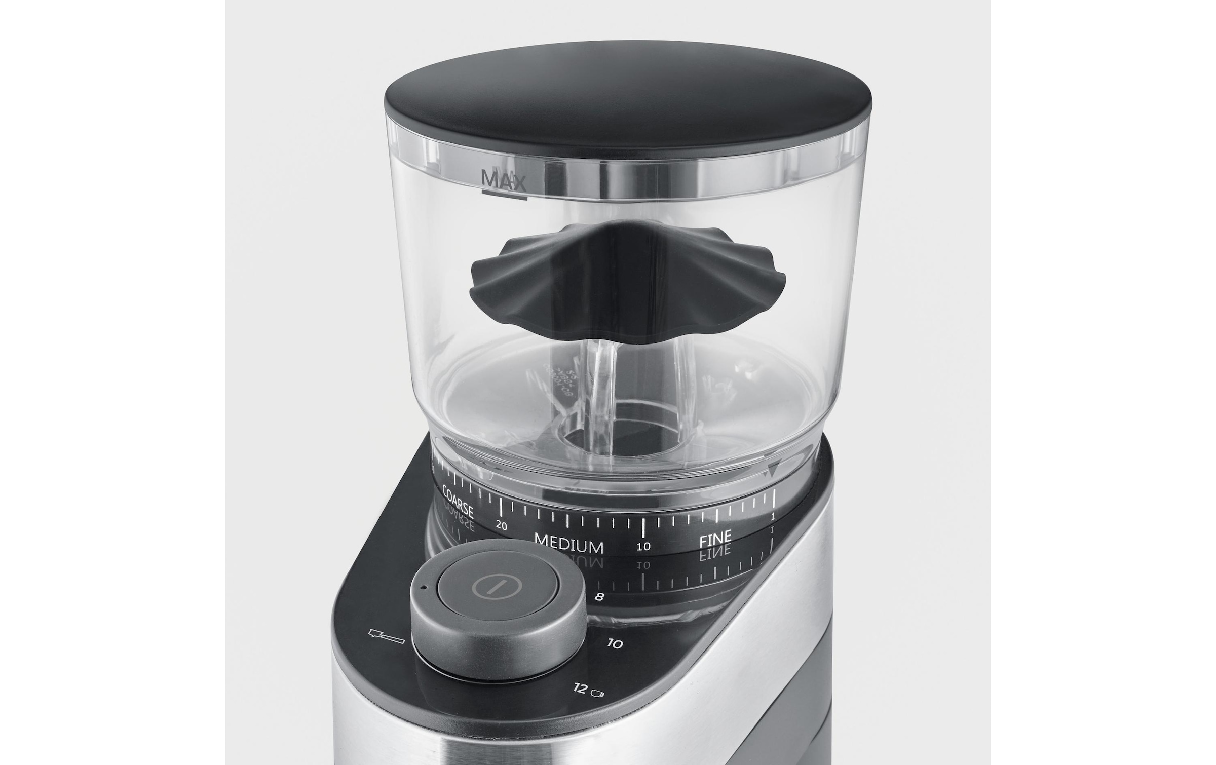 Severin Moulin à café »KM 3880« Scheibenmahlwerk 240 gBohnenbehälter bis 240g Bohnen, Aromaverschluss, Mahlgrad in 30 Stufen einstellbar