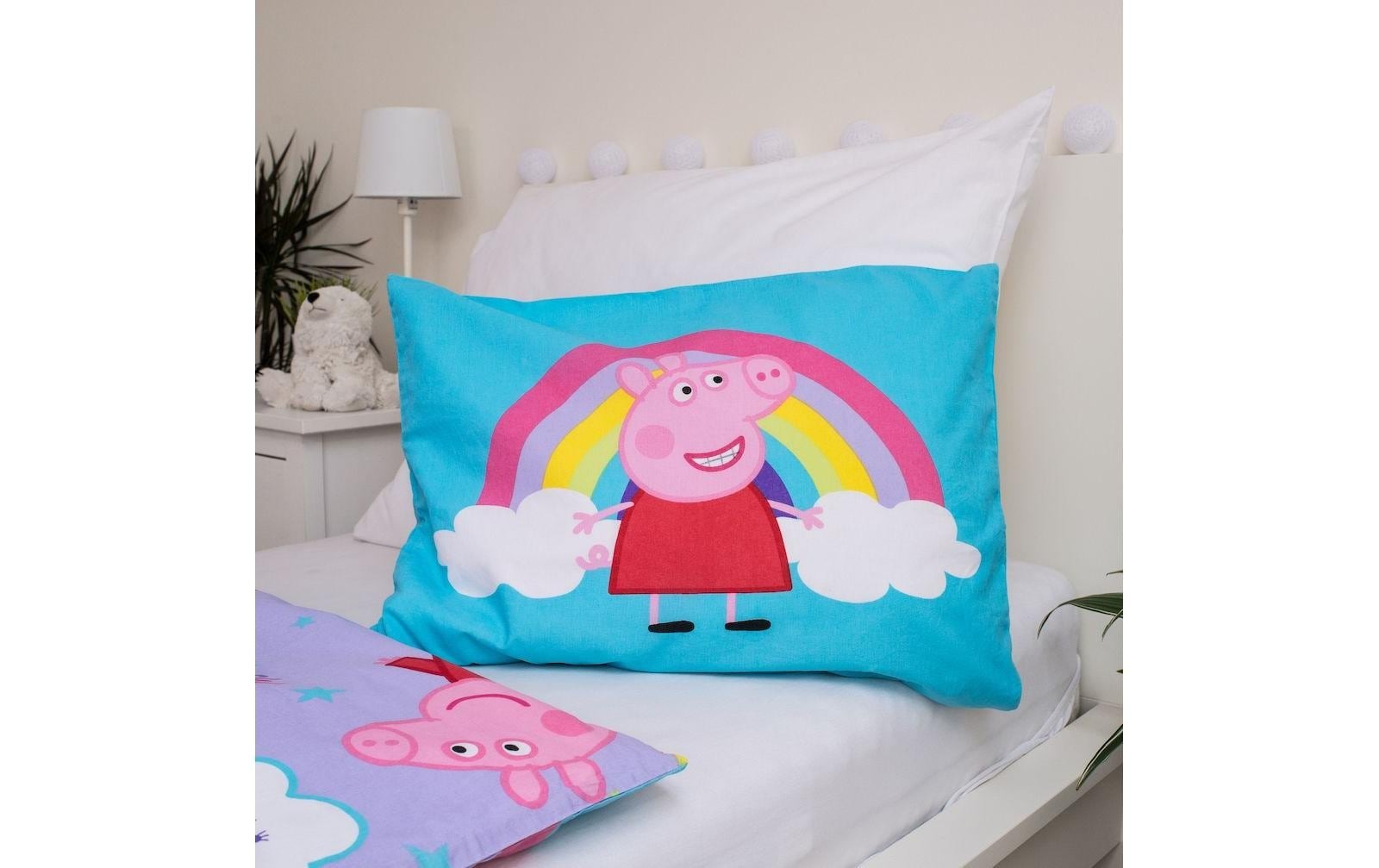 Kinderbettwäsche »Jerry Fabrics Peppa Pig PEP016 100 x 135 cm + 40 x 60 cm«