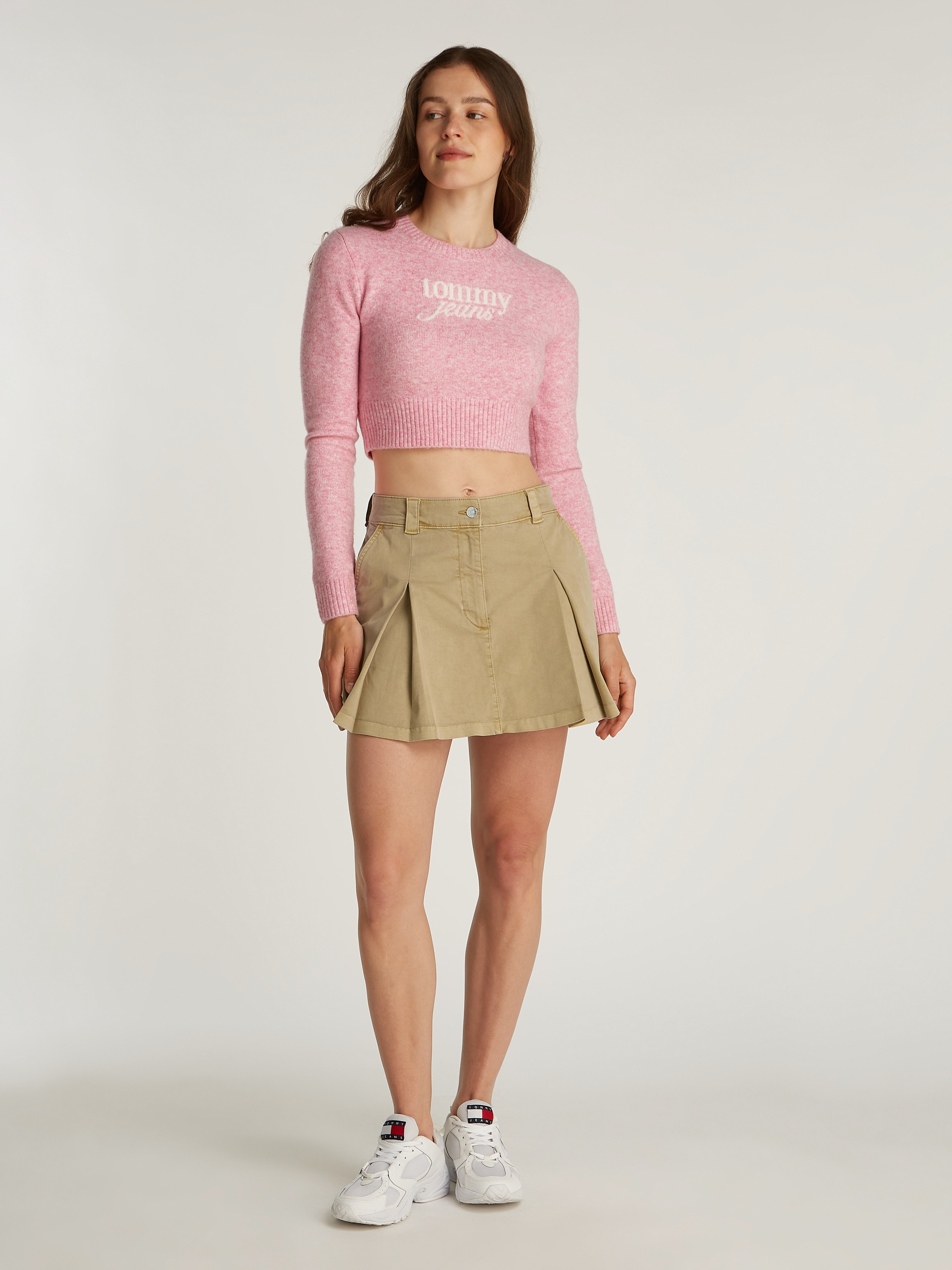 Tommy Jeans Minirock »TJW MINI FRONT PLEATS SKIRT«, mit Falten im Vorderteil