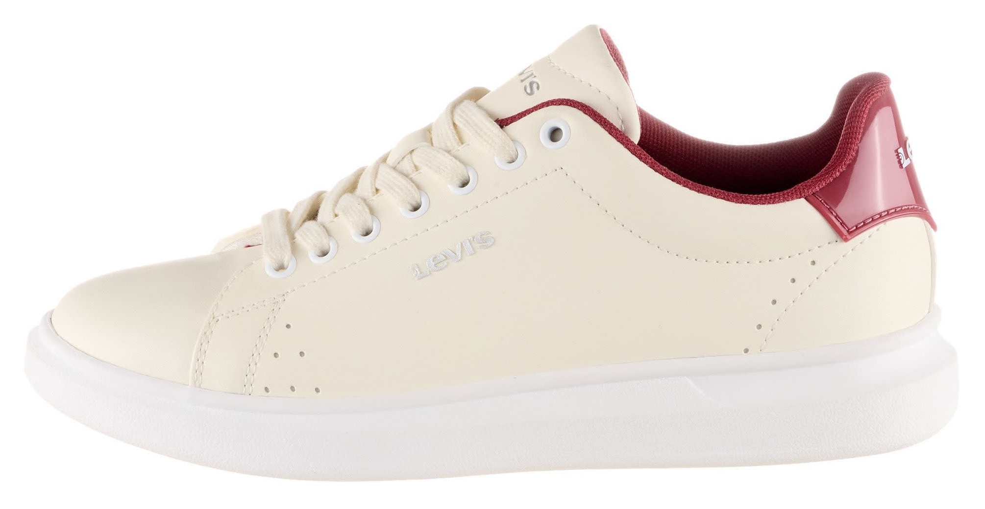 Levi's® Sneaker »ELLIS 2.0«, Freizeitschuh, Halbschuh, Schnürschuh mit Kontrastbesatz