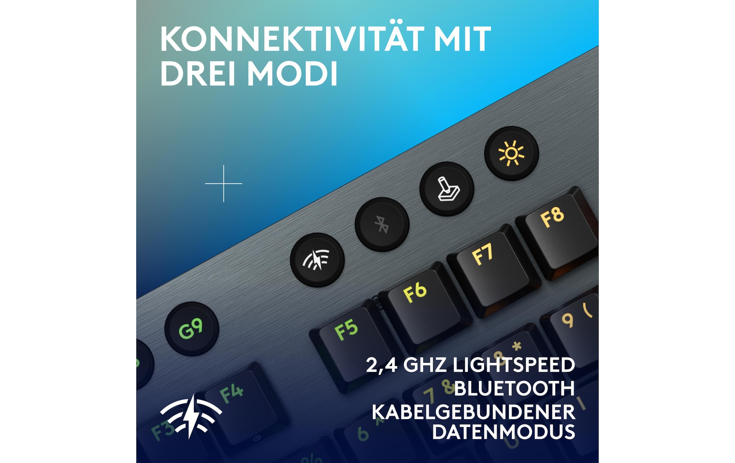 Logitech Gaming-Tastatur »G915 X Lightspeed GL Tactile«, (Ziffernblock)