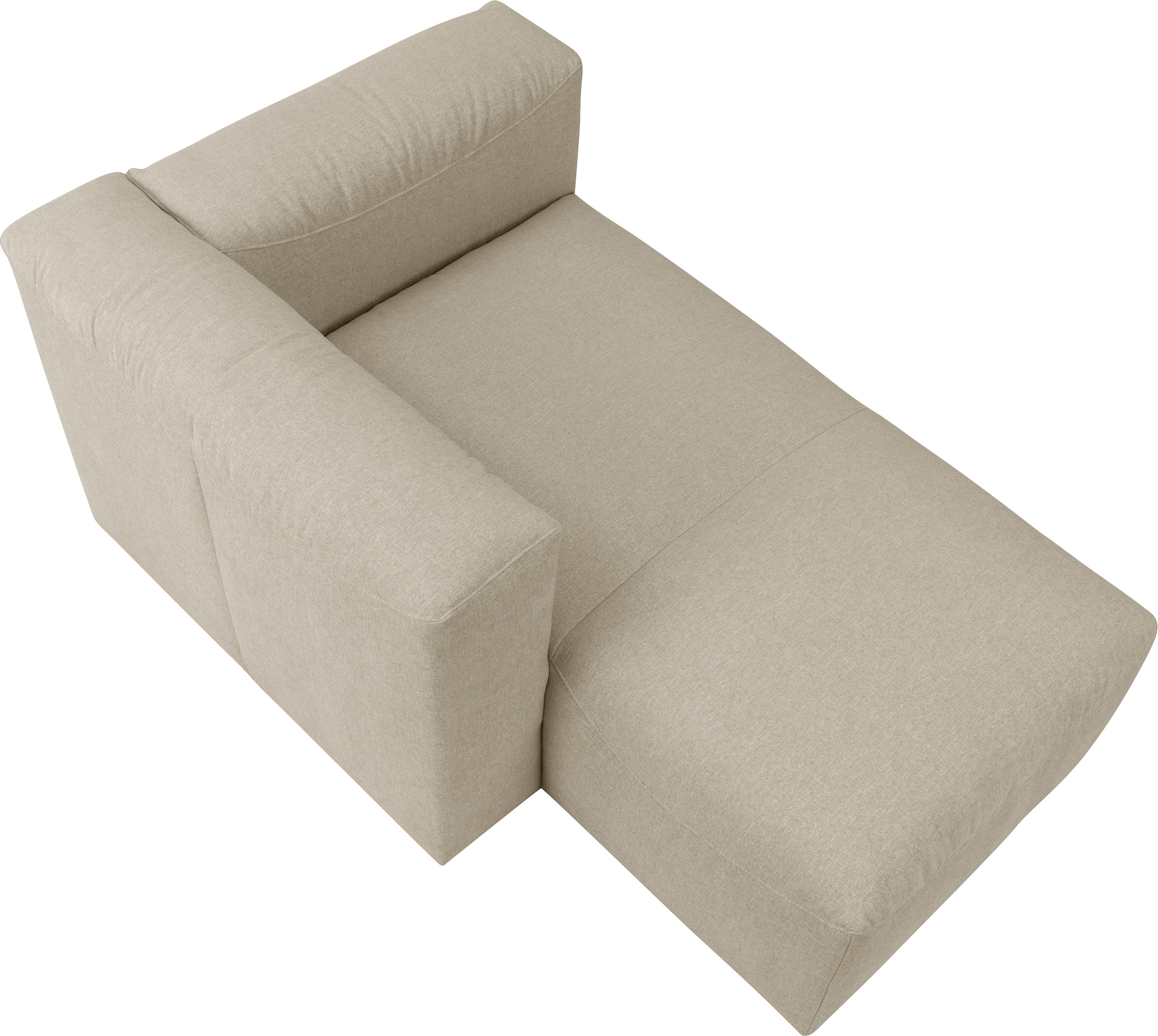 Max Winzer® Chaiselongue »Lena«, Longchair-Element mit Armlehne links oder rechts, individuell