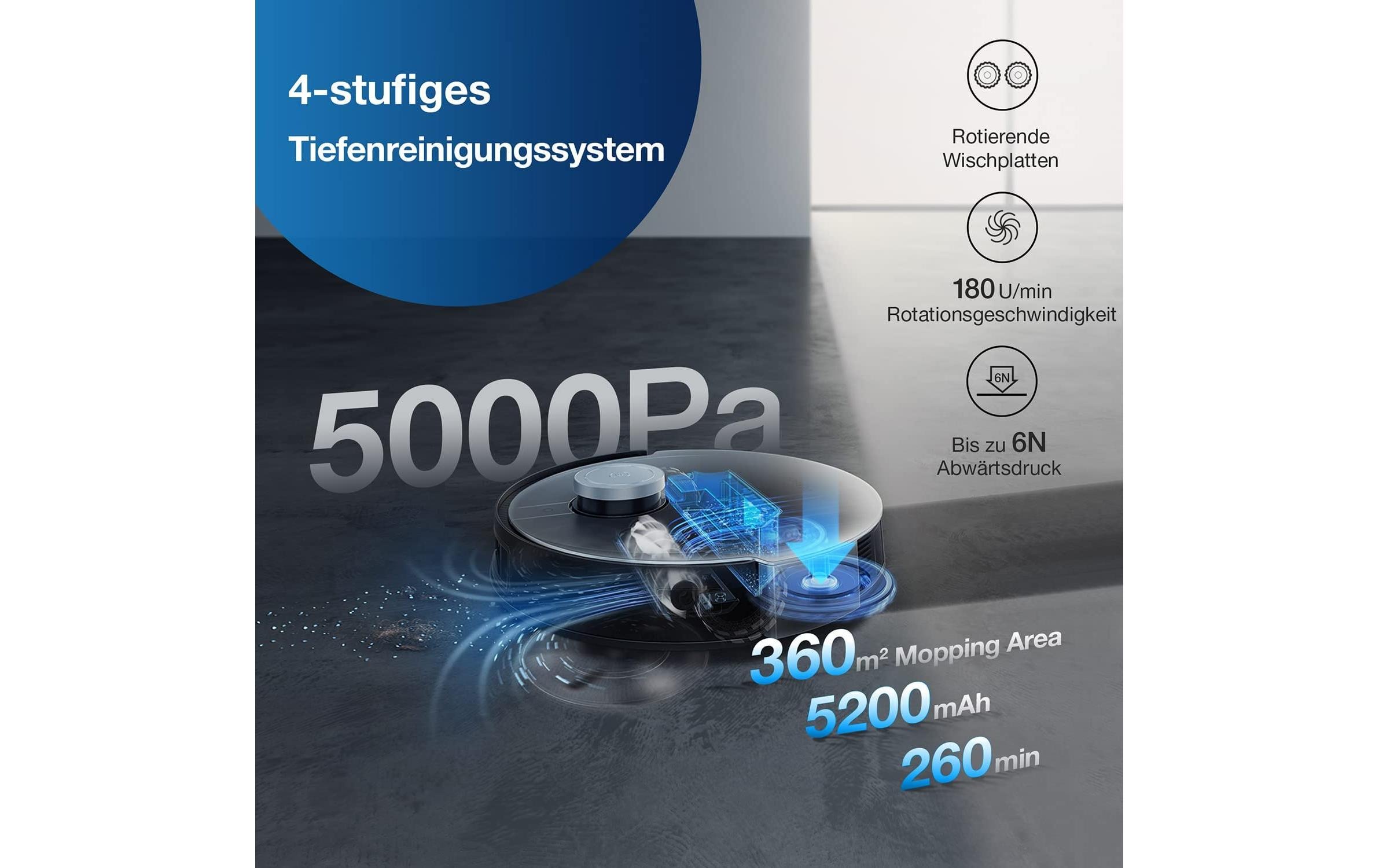 ECOVACS Nass-Trocken-Saugroboter »Deebot X1 OMNI«
