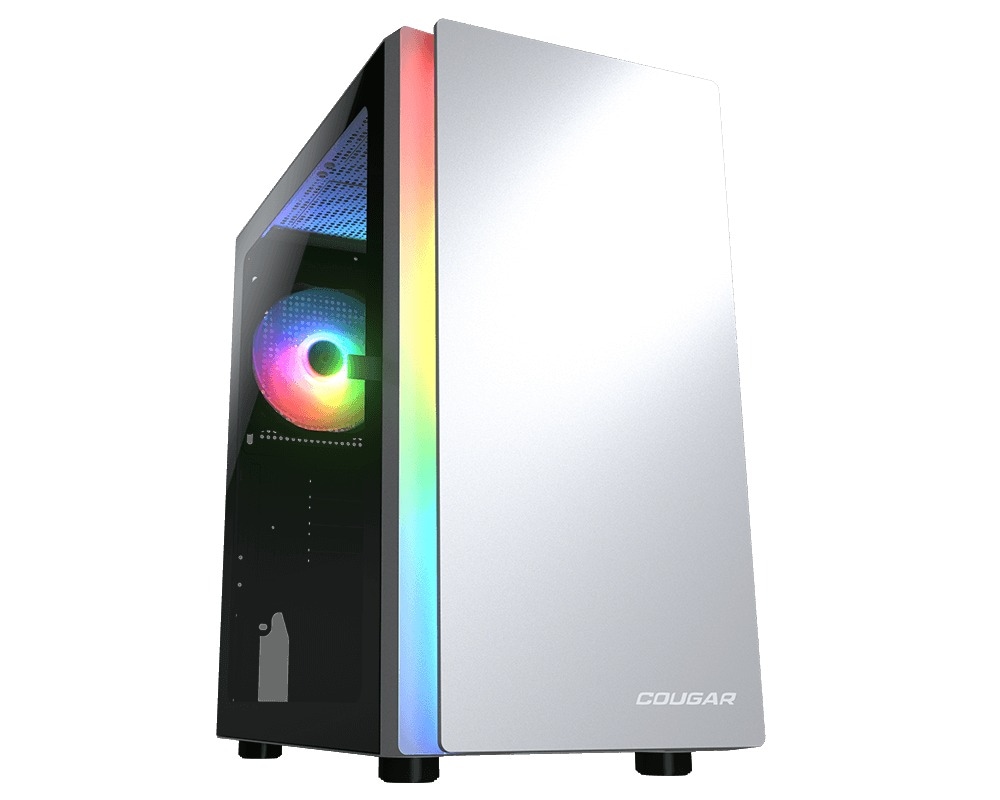 Cougar PC-Gehäuse »PURITY RGB, Mini Tower, Weiss«