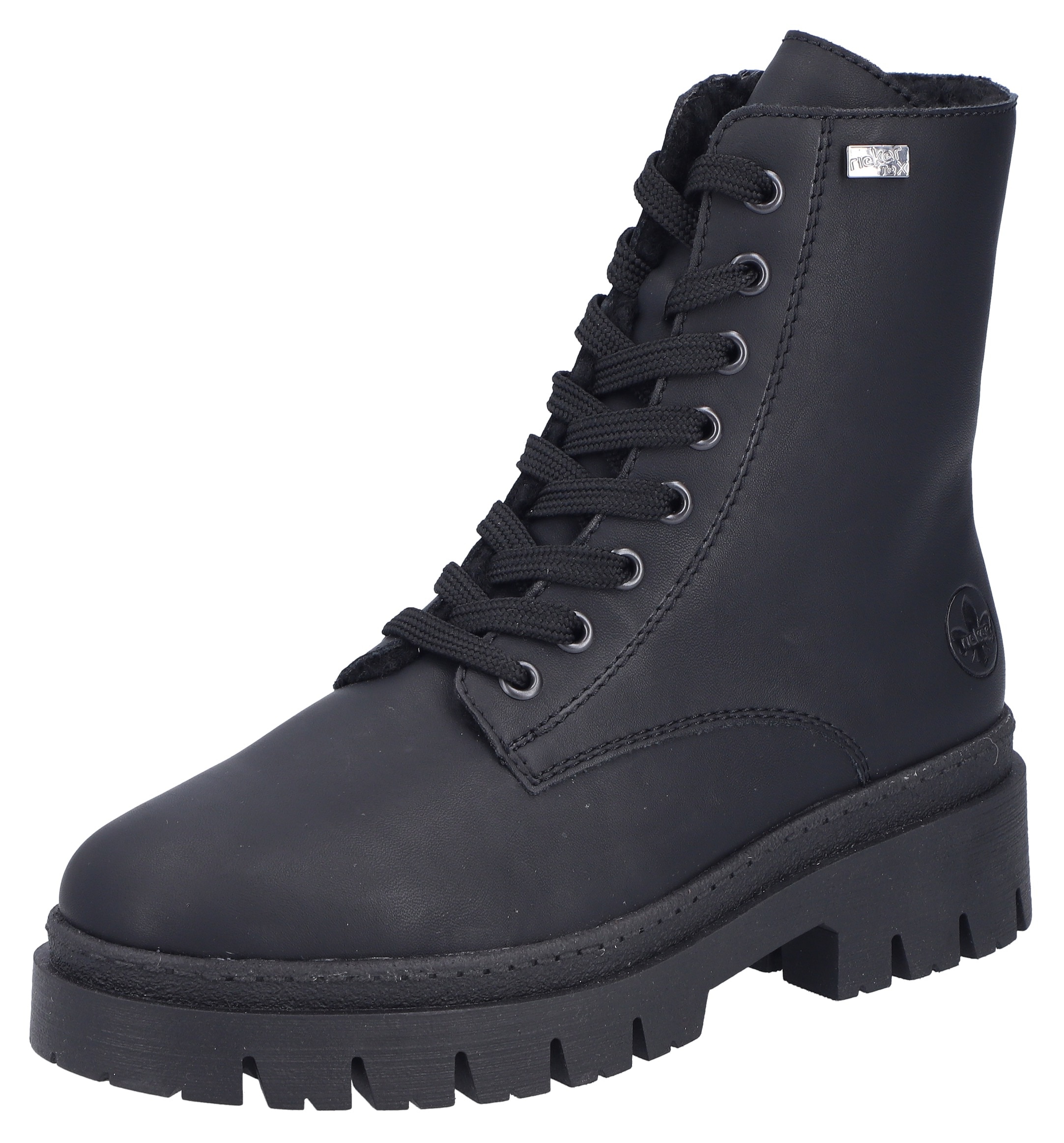 Image of Rieker Winterstiefelette Plateauboots, Schnürboots mit wasserabweisender riekerTEX-Membran