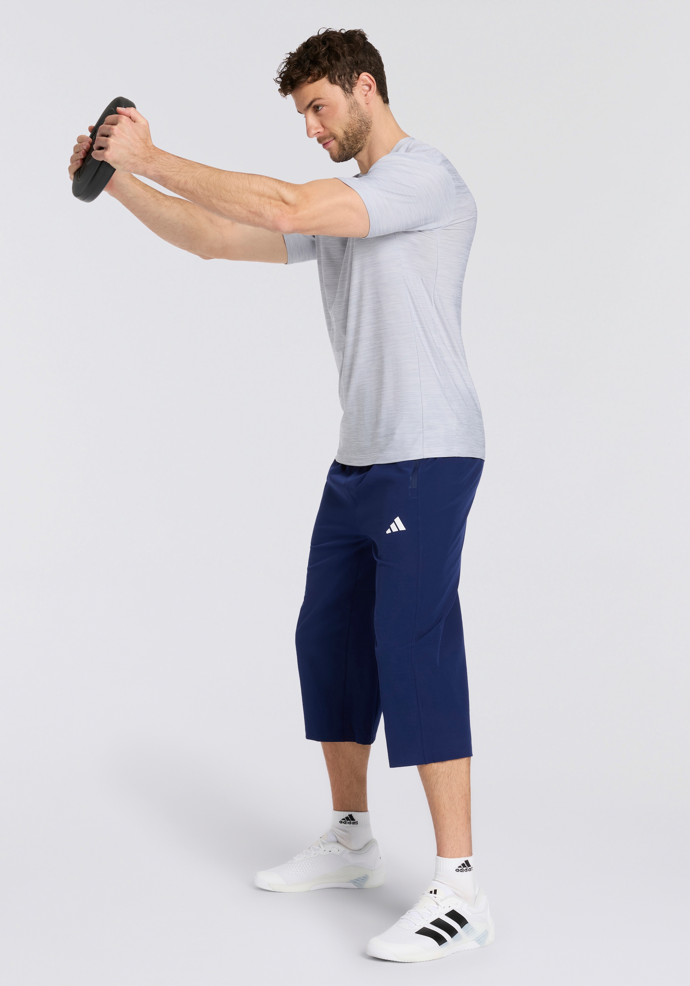 adidas Performance Sporthose »WORKOUT ESSENTIALS FLEX WOVEN 3/4«