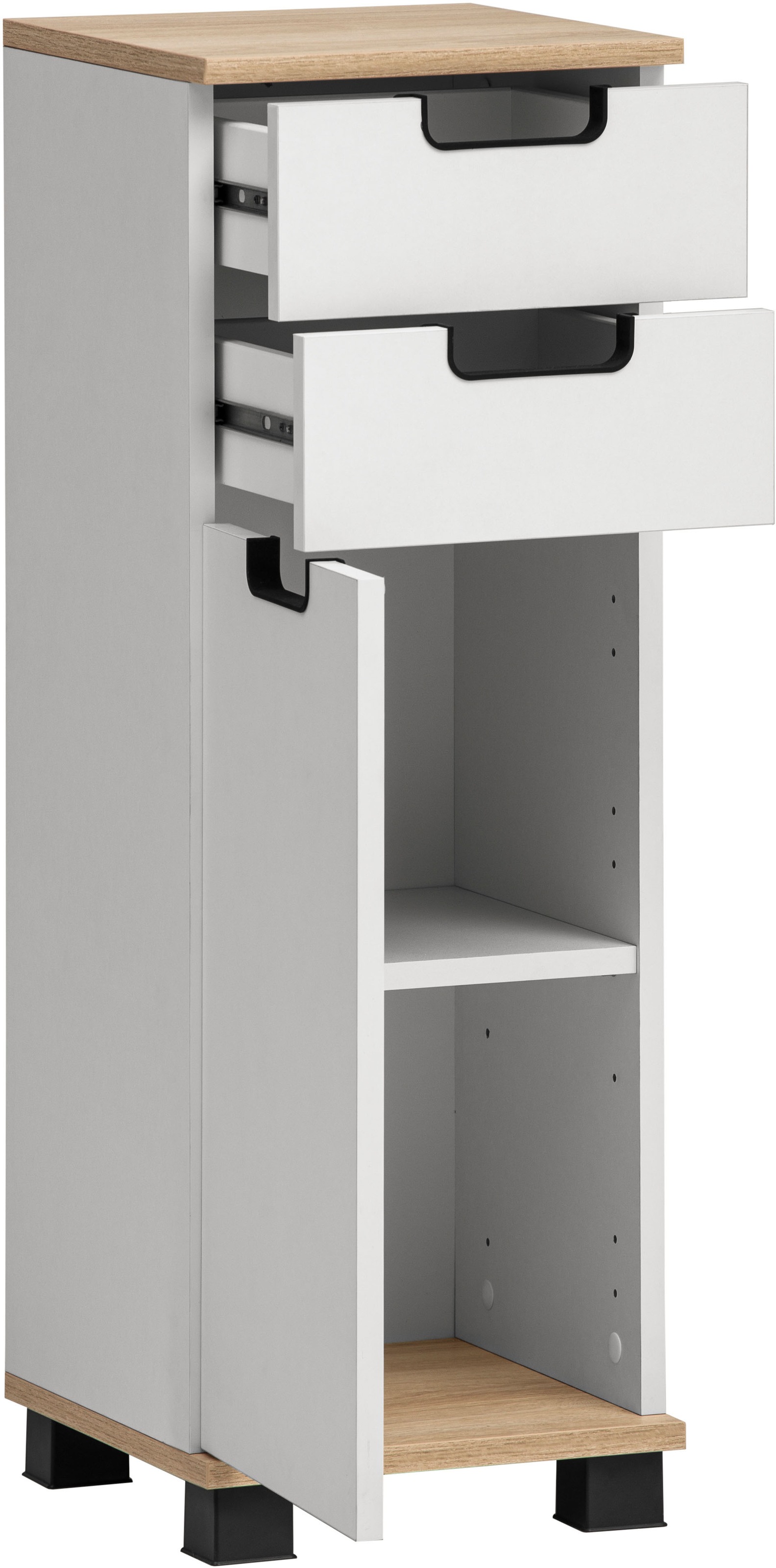 Schildmeyer Stauraumschrank »Emmik, Breite 60 cm, platzsparend, verstellbare Einlegeböden« Made in Germany