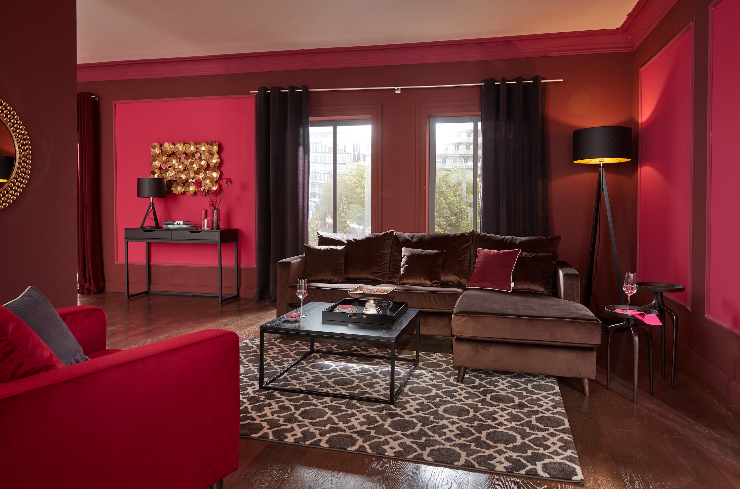 Image of Home affaire Ecksofa "Renesse L-Form" lose Kissen, Keder an Sitzkissen