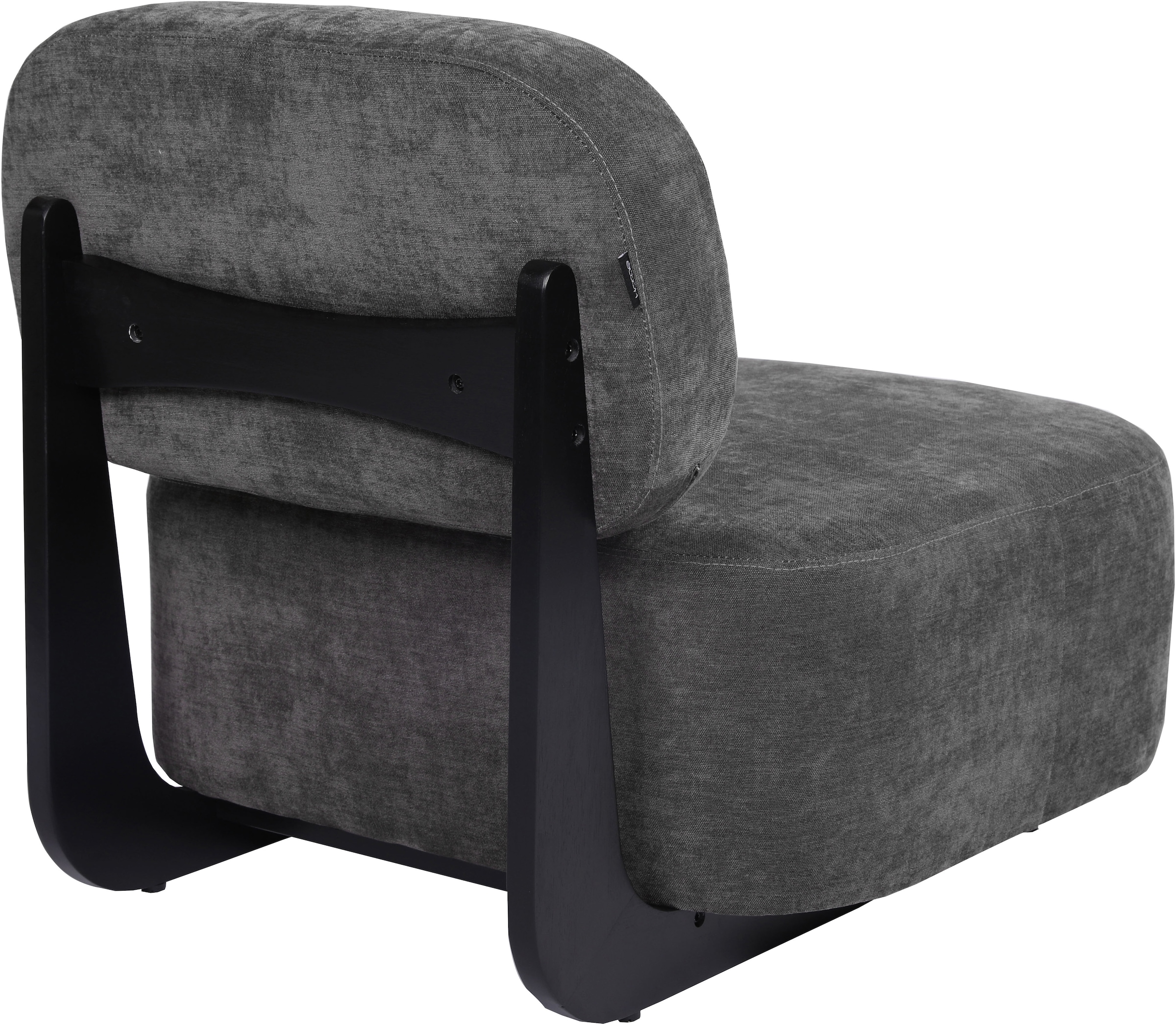 Home affaire Fauteuil lounge »LIORAN Designsessel mit filigranem Holzgestell«