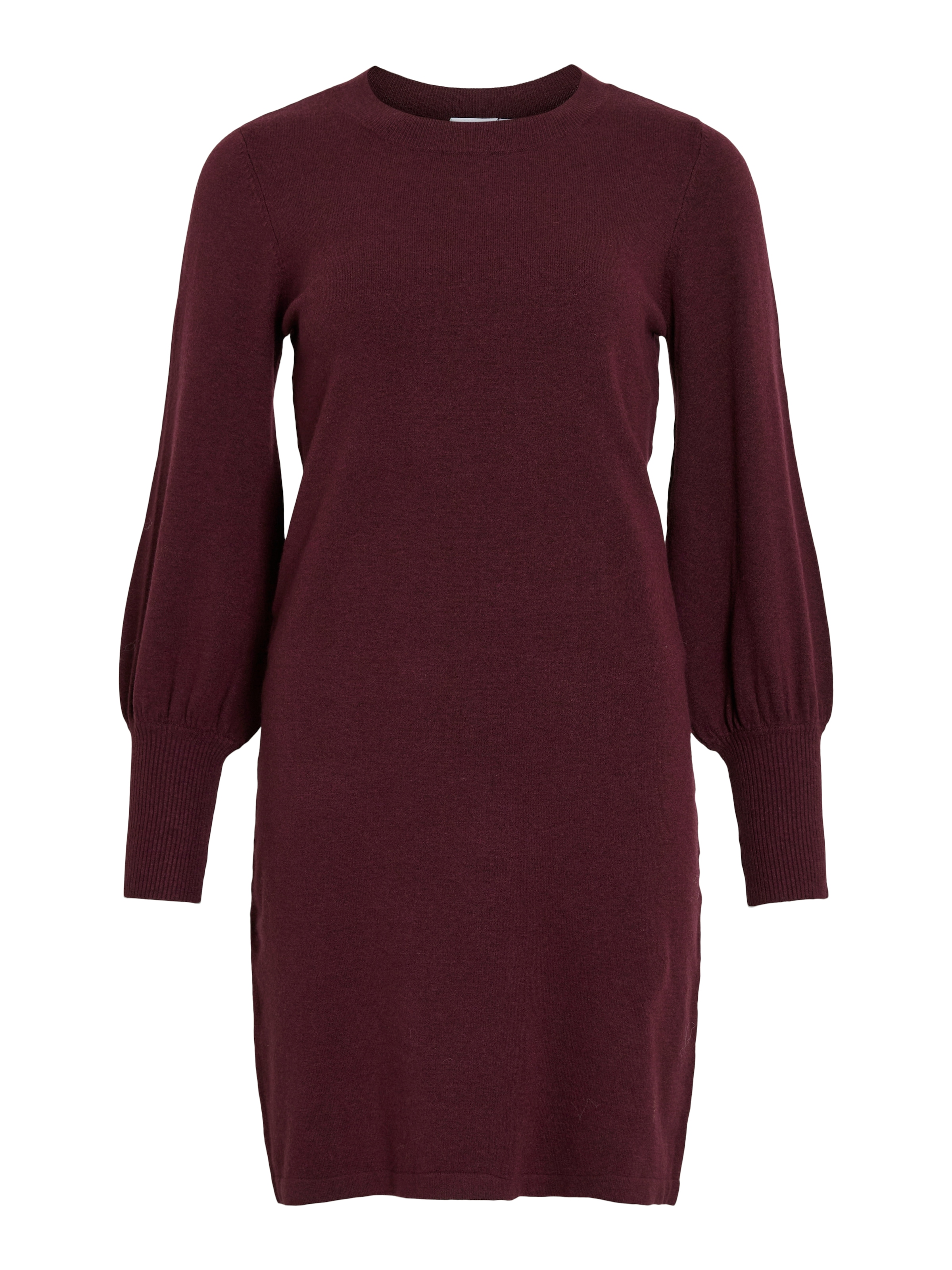 Image of Vila Strickkleid "VIKERRY O-NECK KNIT DRESS - NOOS" Materialmix, regular fit