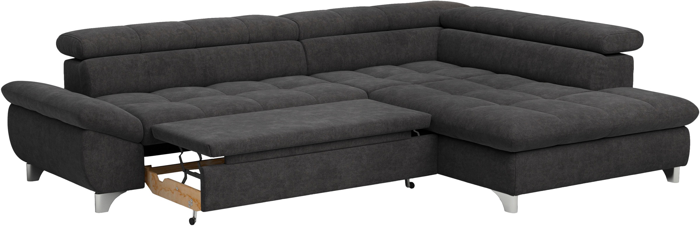 COTTA Ecksofa »Gemini L-Form«, mit Kopfteilverstellung, wahlweise mit Bettfunktion