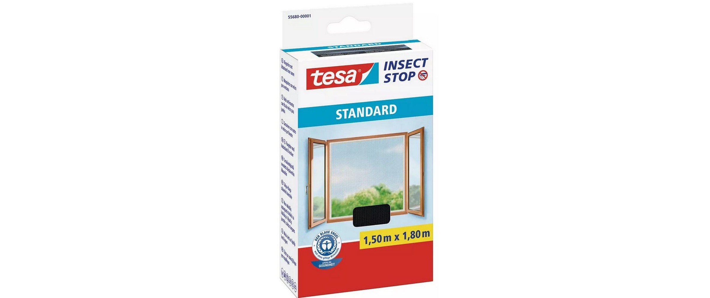 Image of tesa Insektenschutz-Fensterrahmen "Insektenschutz - Set" 2 Stk. tlg.